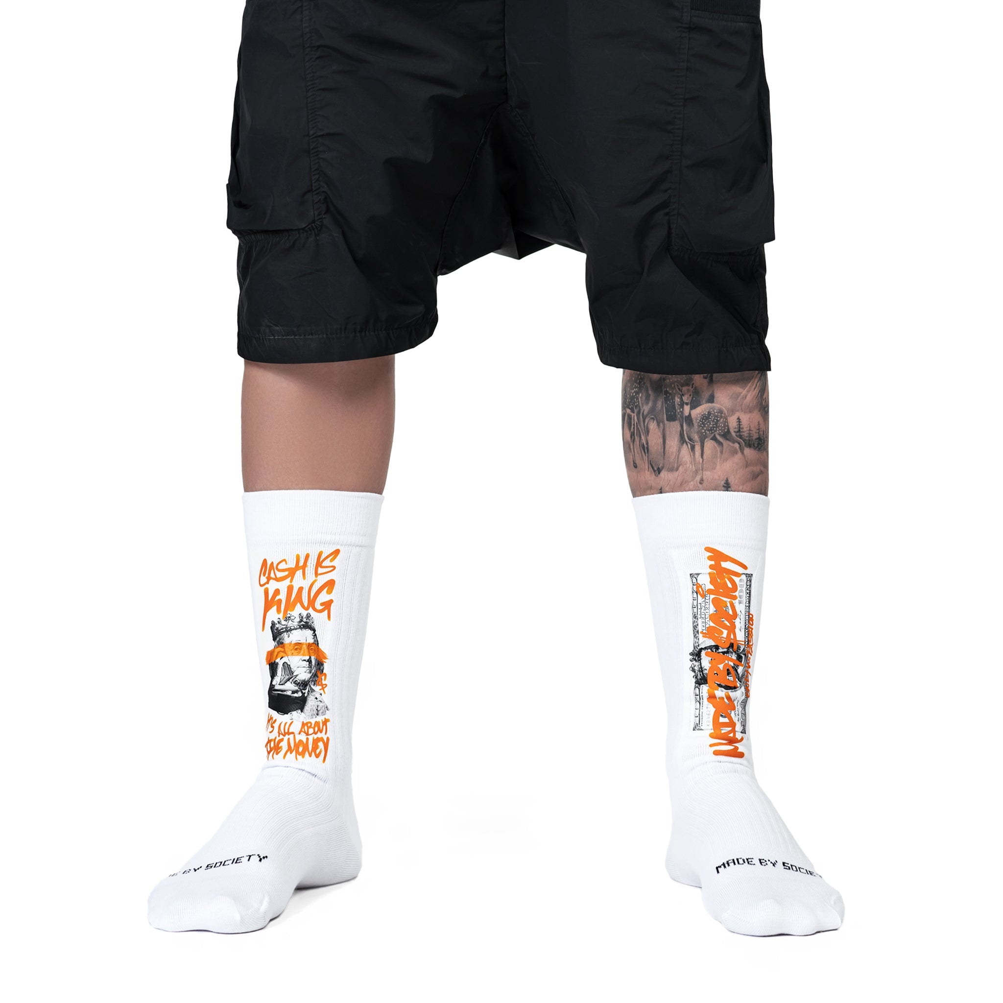SOCKS WHITE (36-39) 80%COTTON 18%POLIAMIDA 2%ELASTAN A12068