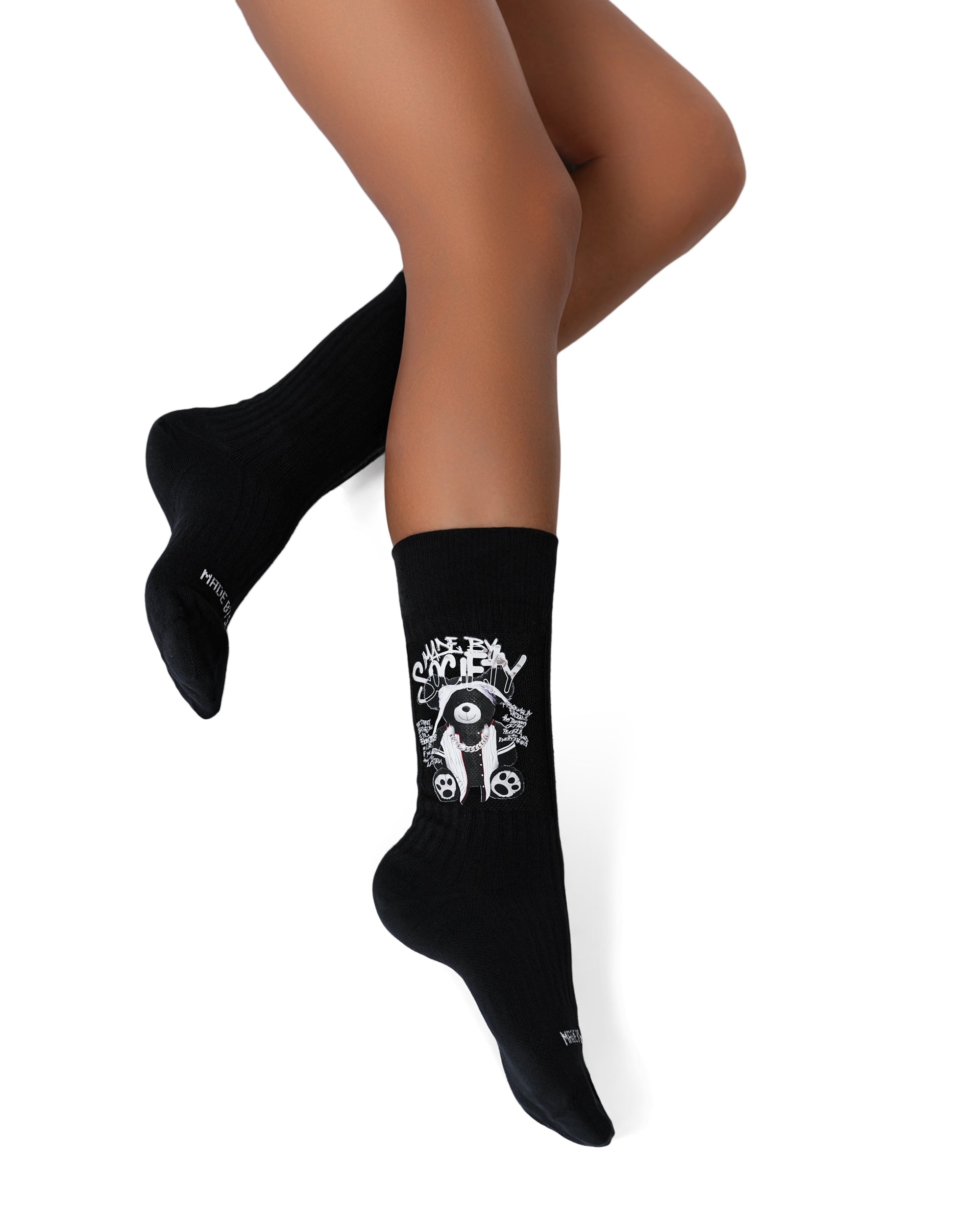 SOCKS BLACK(36-39) A12069