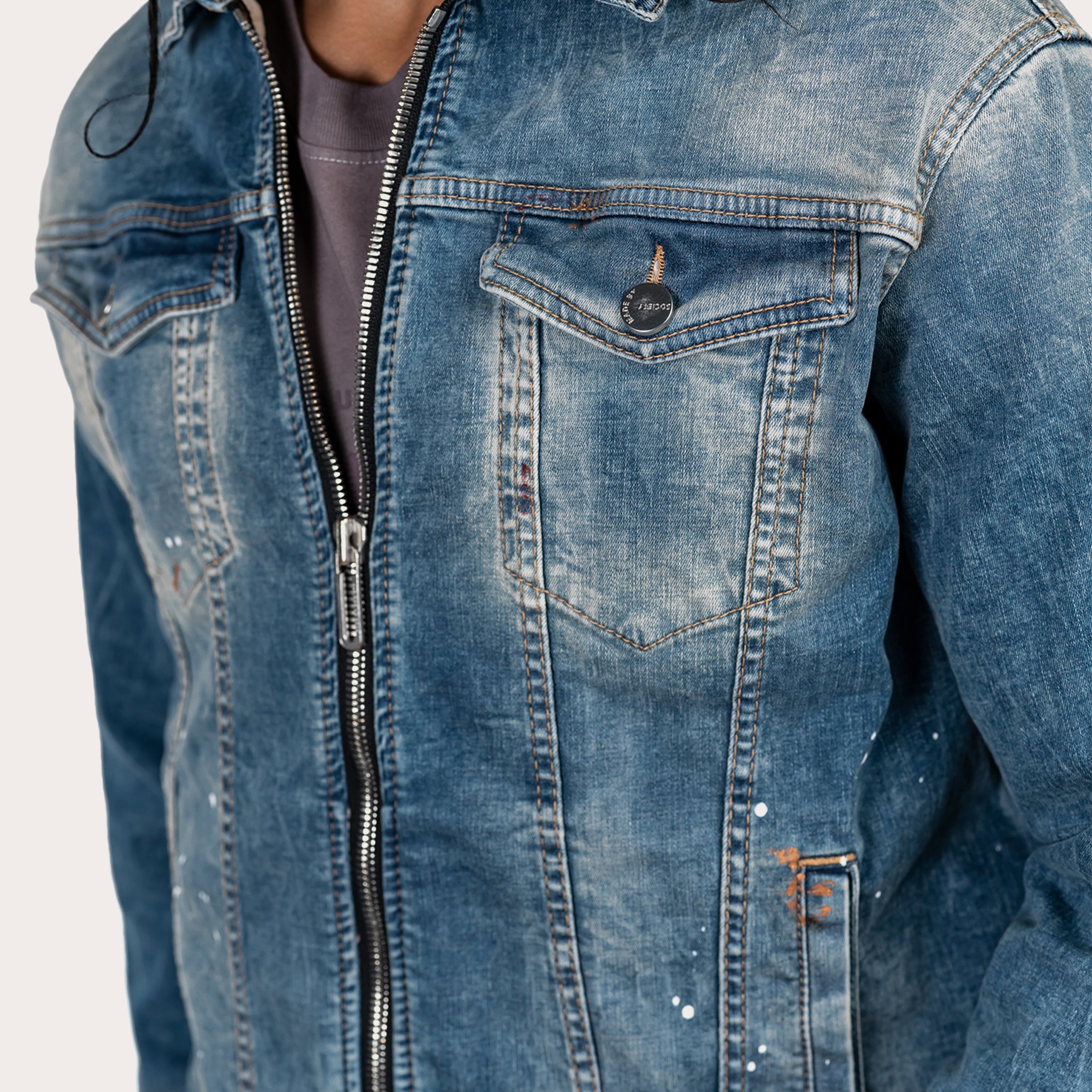 Denim Jacket - J13786