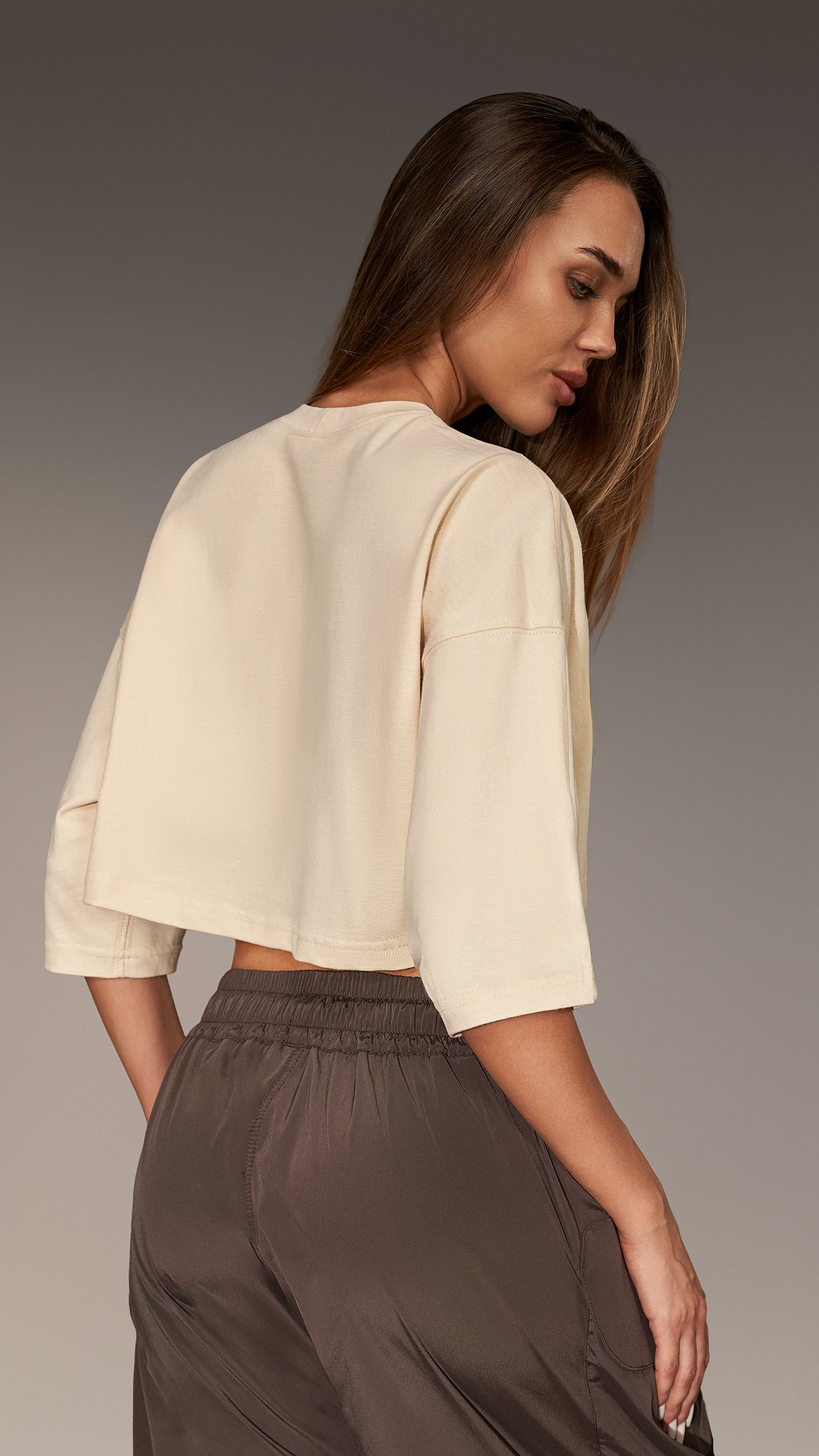 Made by Society Crop T-Shirt - T26161