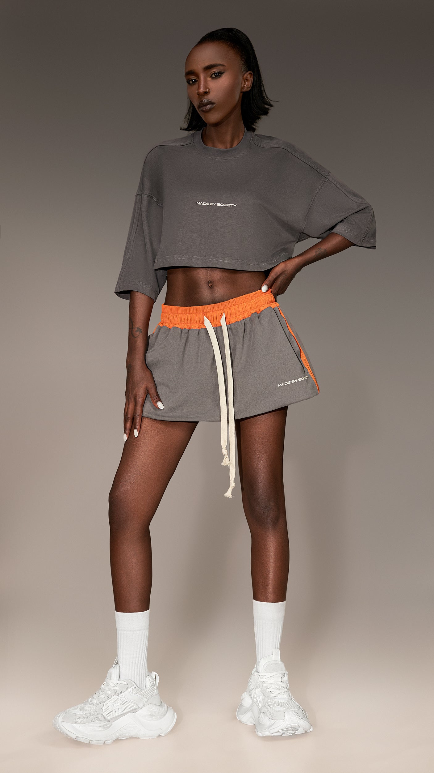 Made by Society Crop T-Shirt - T26155