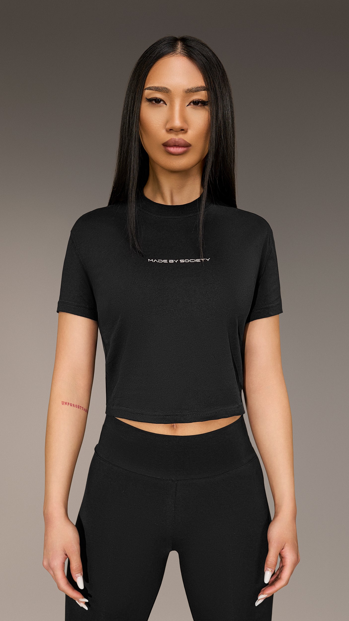 Made by Society Crop T-Shirt - T26192