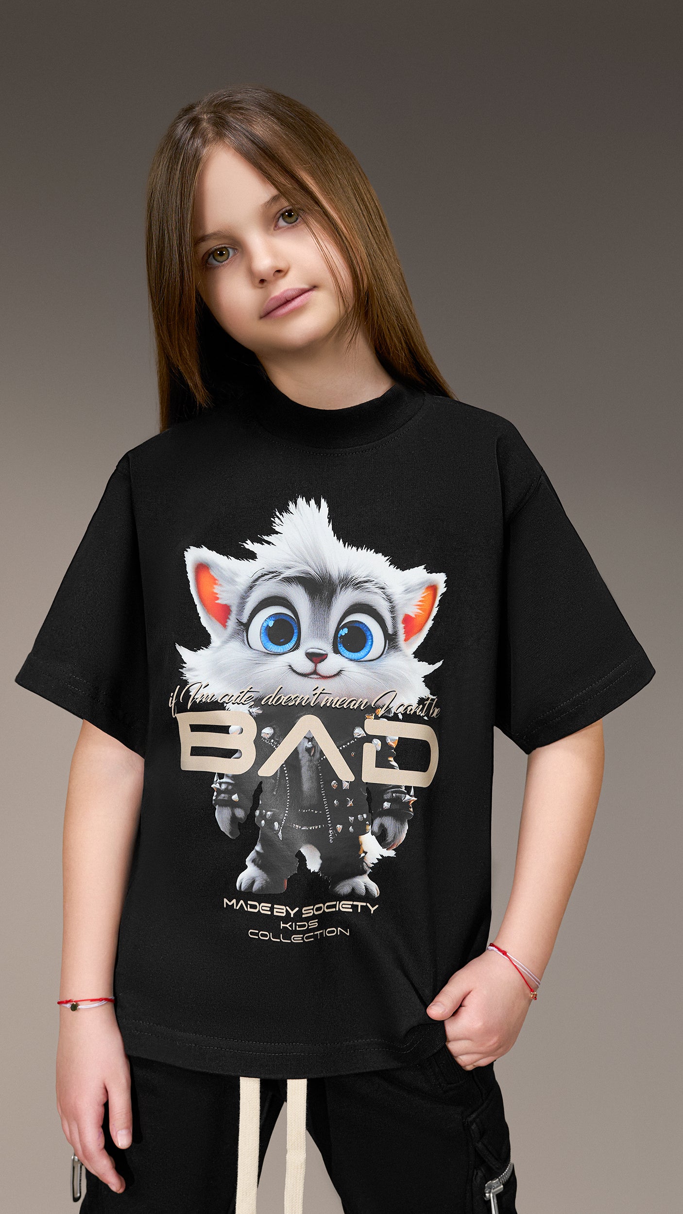 “BAD” T-Shirt Made by Society - T36060