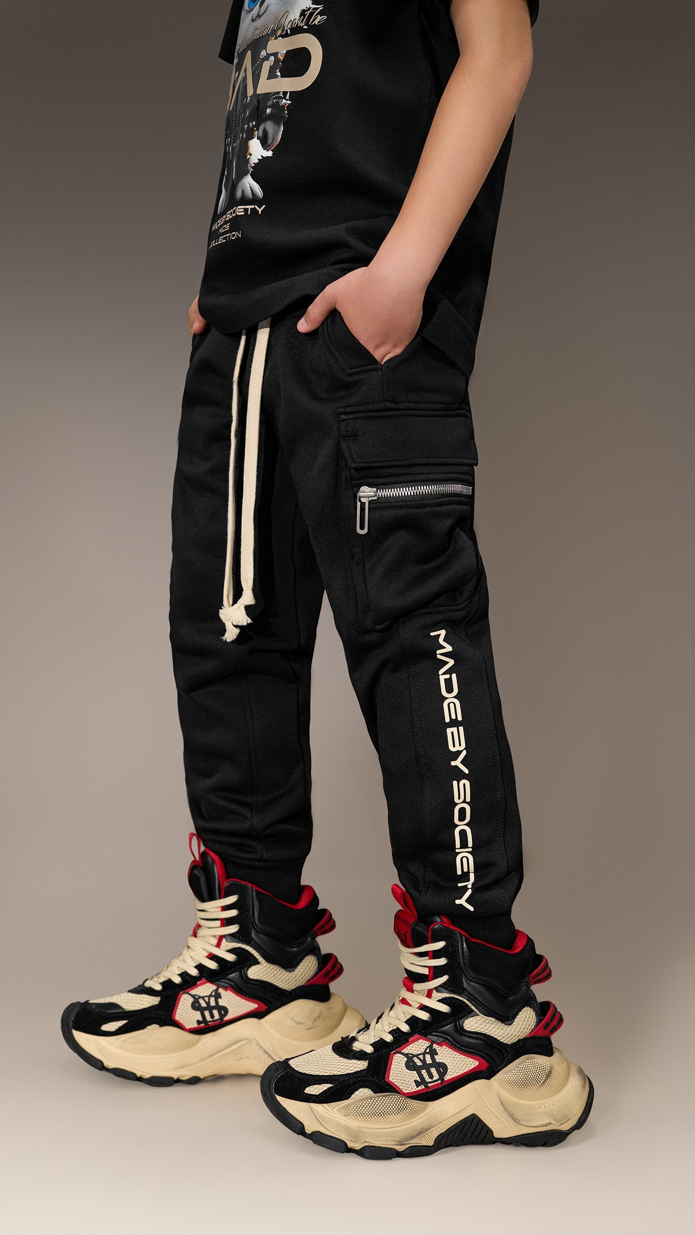 “Made by Society” Cargo Trousers – P36173