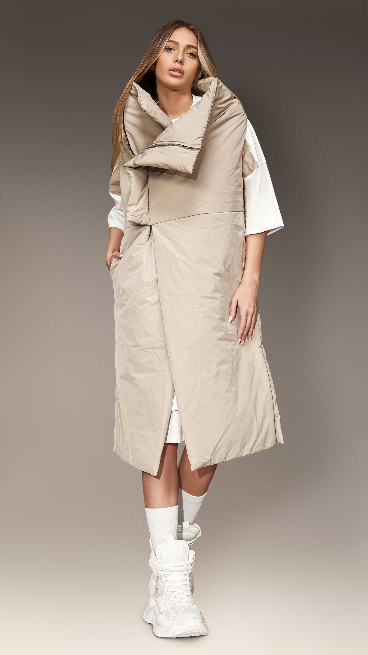 Oversized Vest - V24616