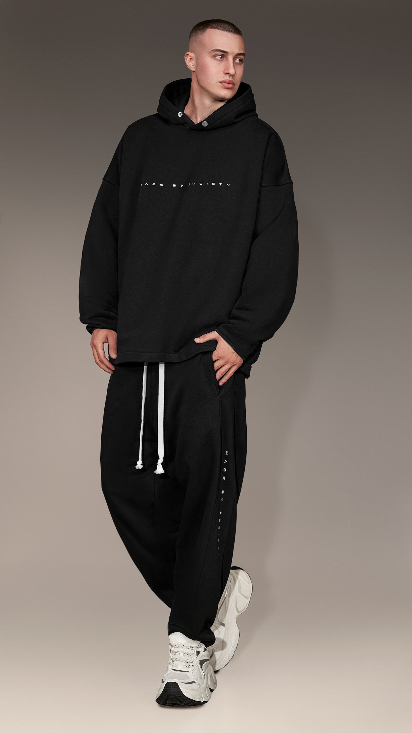 Vortex Bone Shell Hoodie - H16891