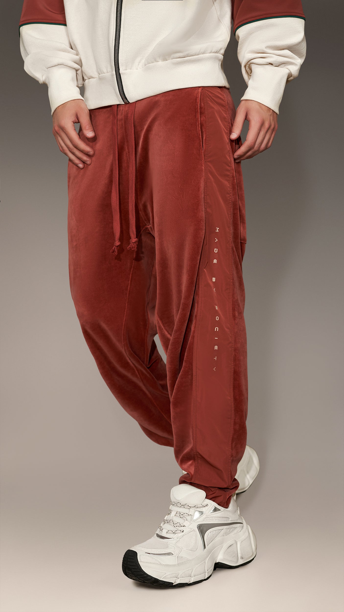 Made by Society Velvet Trousers - P16790