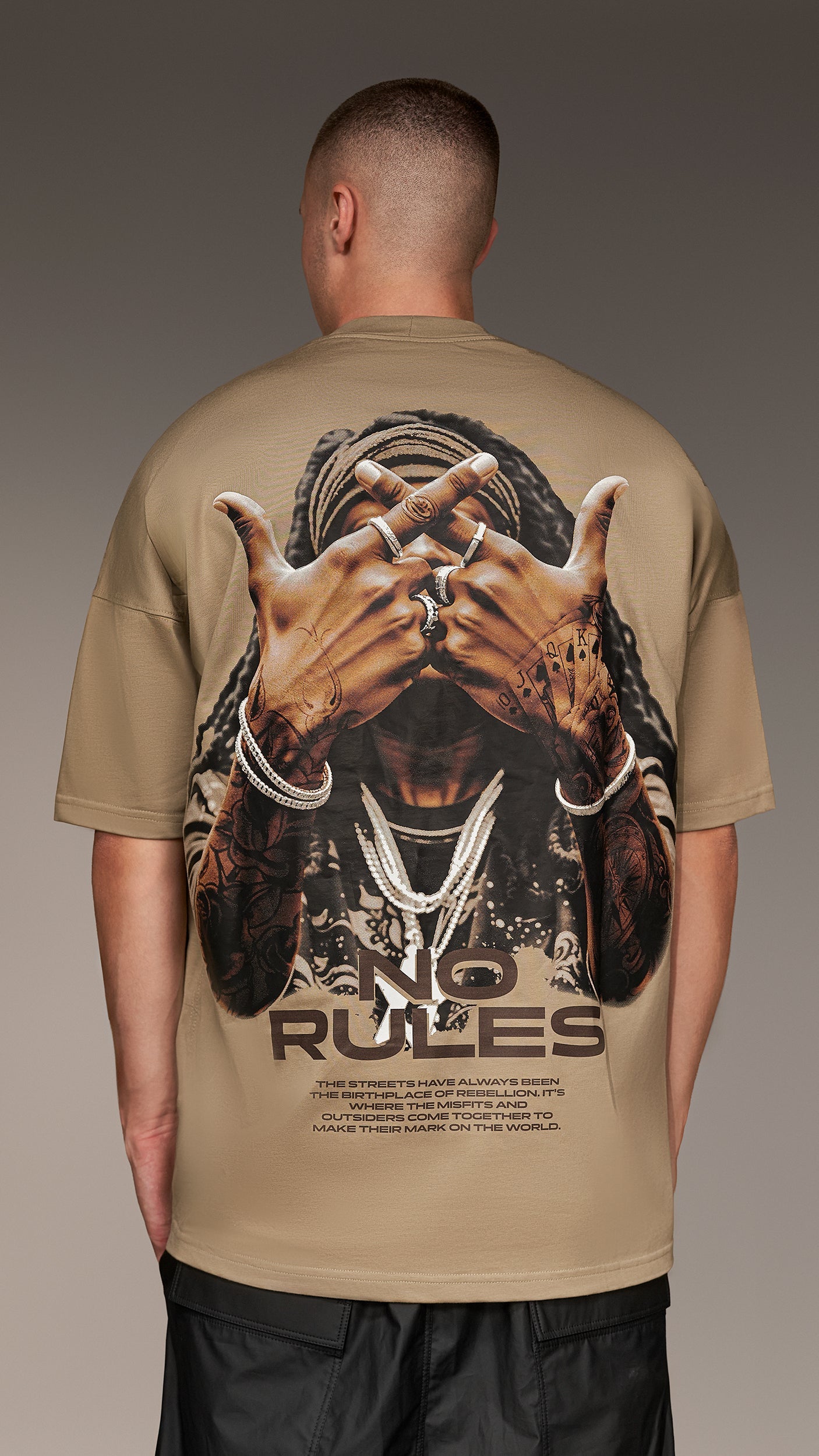 "NO RULES" T-Shirt - T16571