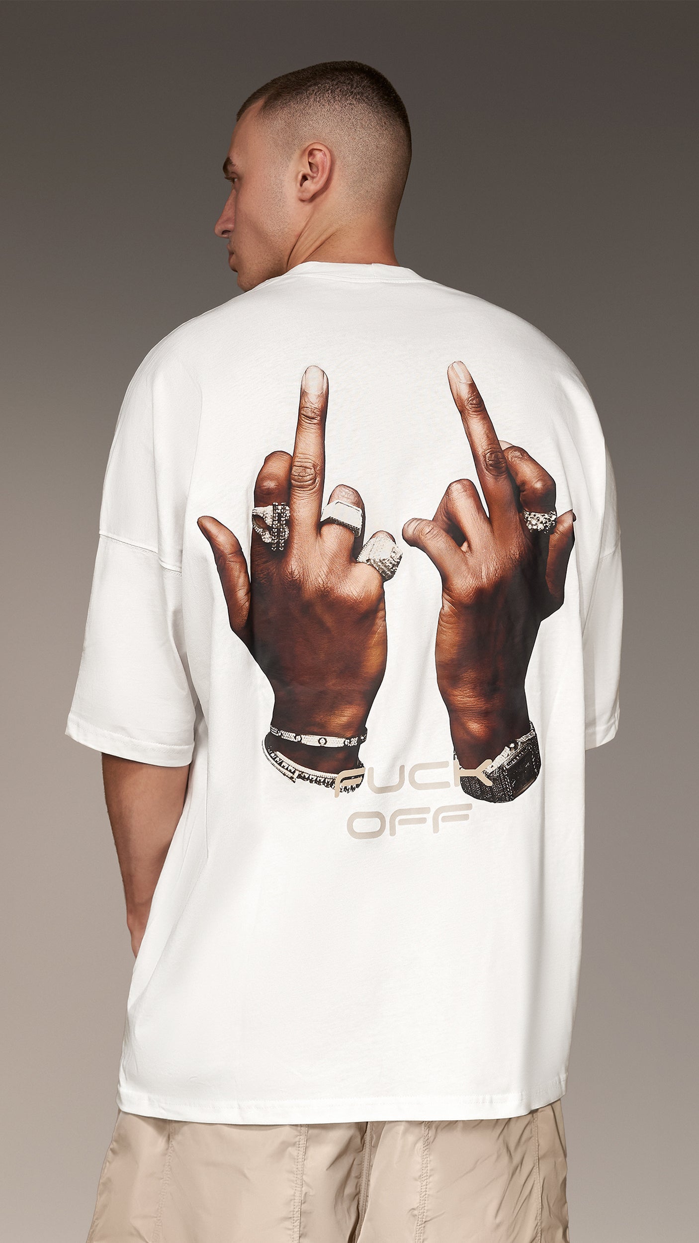 "F/CK OFF" T-Shirt - T16430