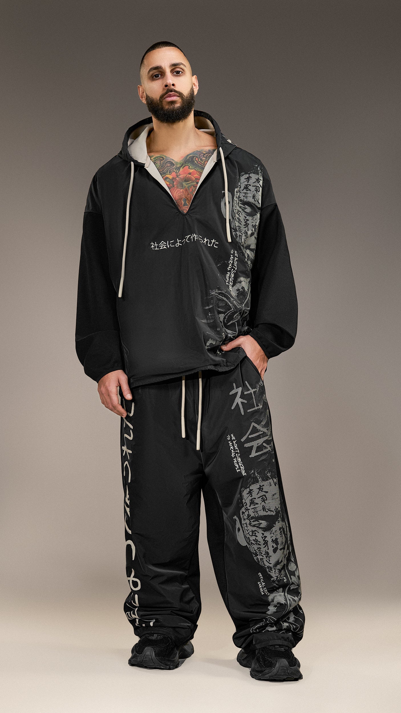 Japanese Print Trousers - P15962