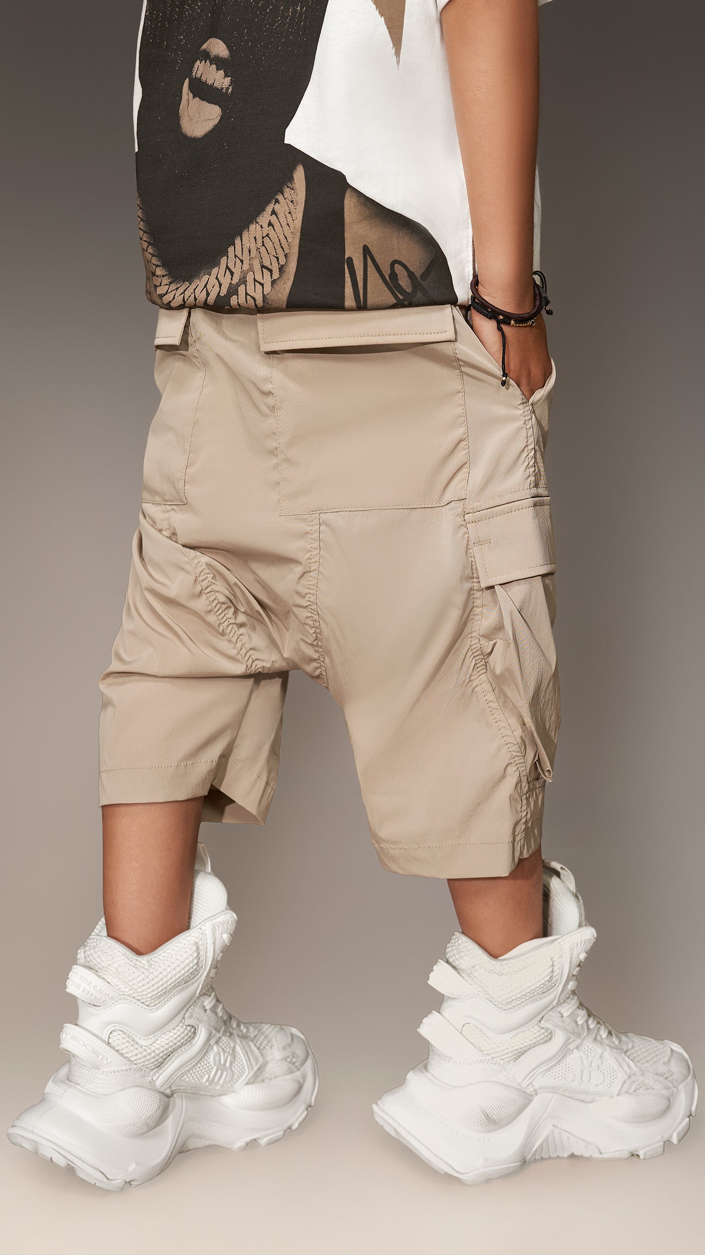 Cargo Bermuda Shorts - B35378