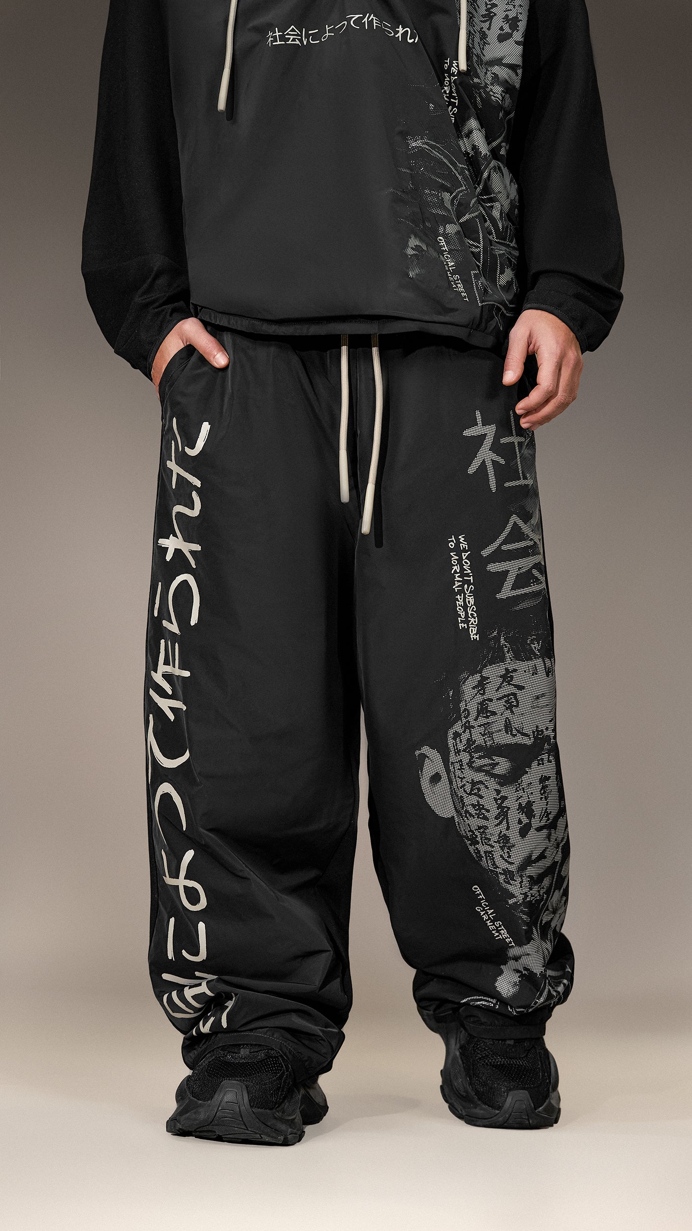 Japanese Print Trousers - P15962