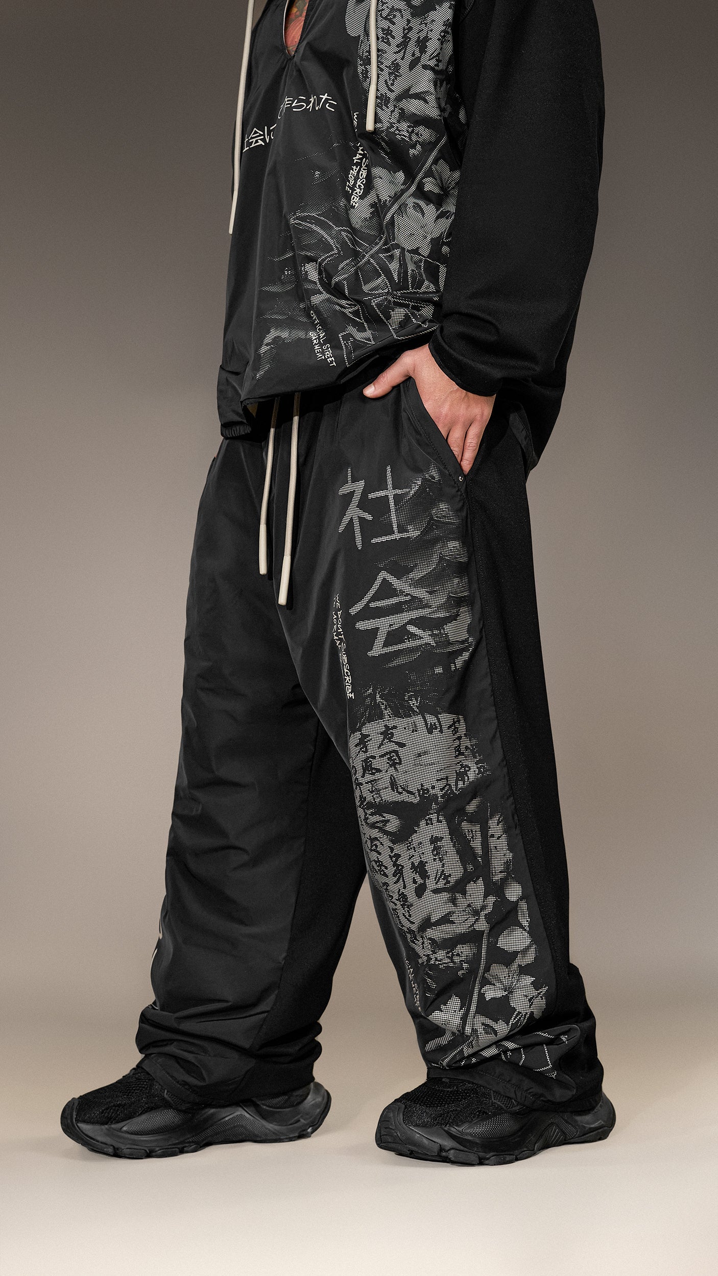 Japanese Print Trousers - P15962