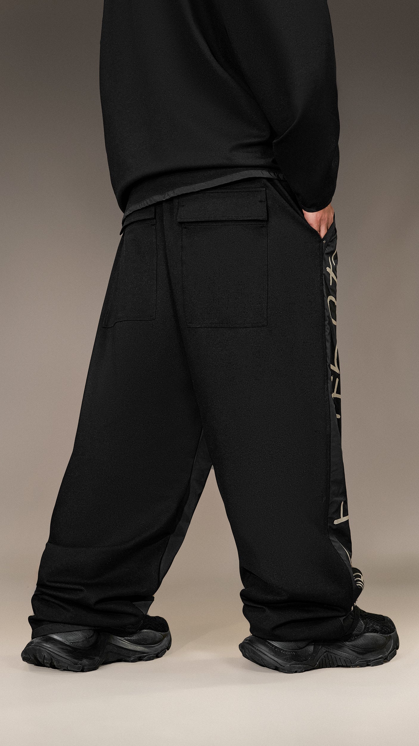 Japanese Print Trousers - P15962