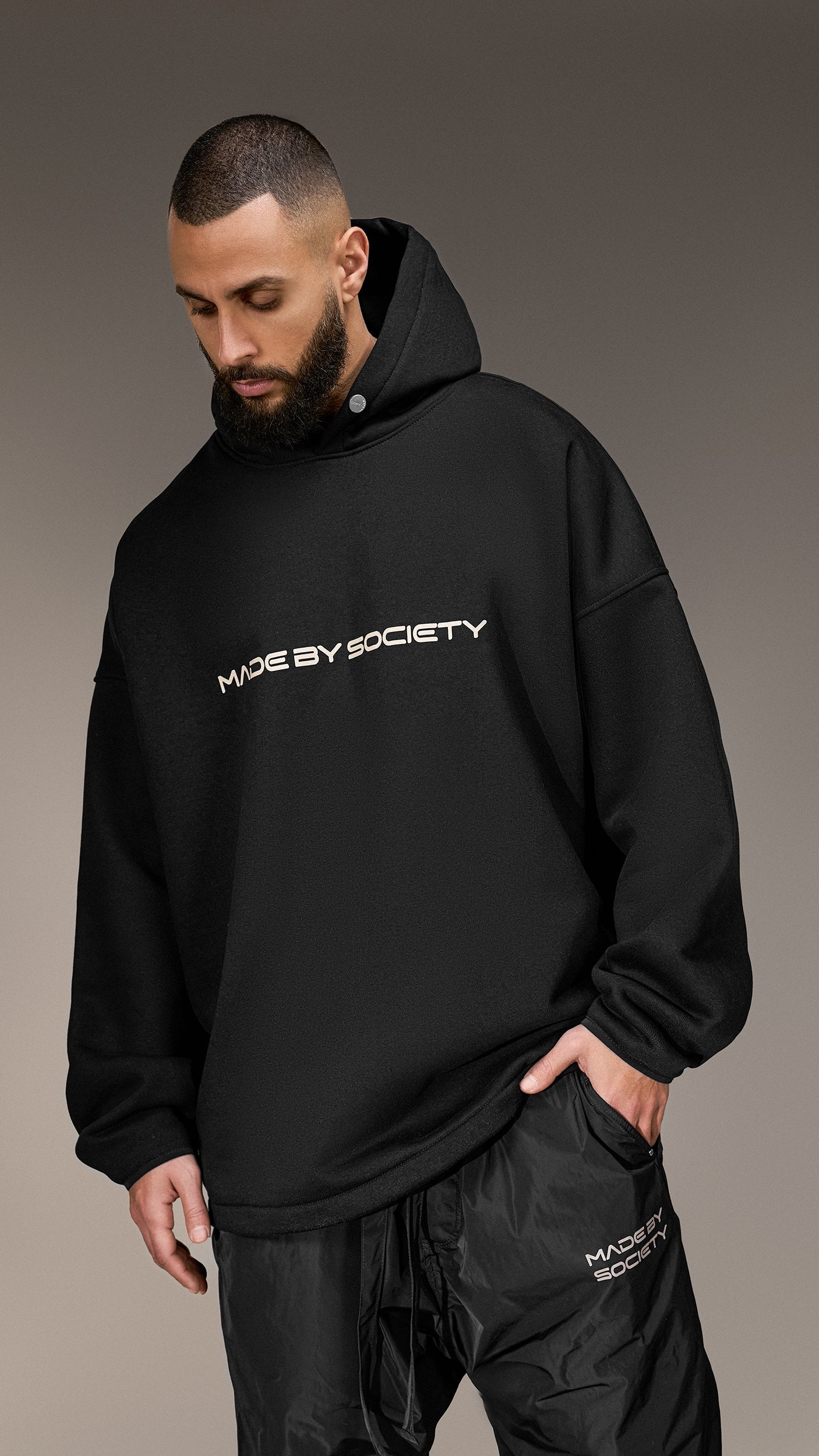 "Made by Society" Hoodie - H15986