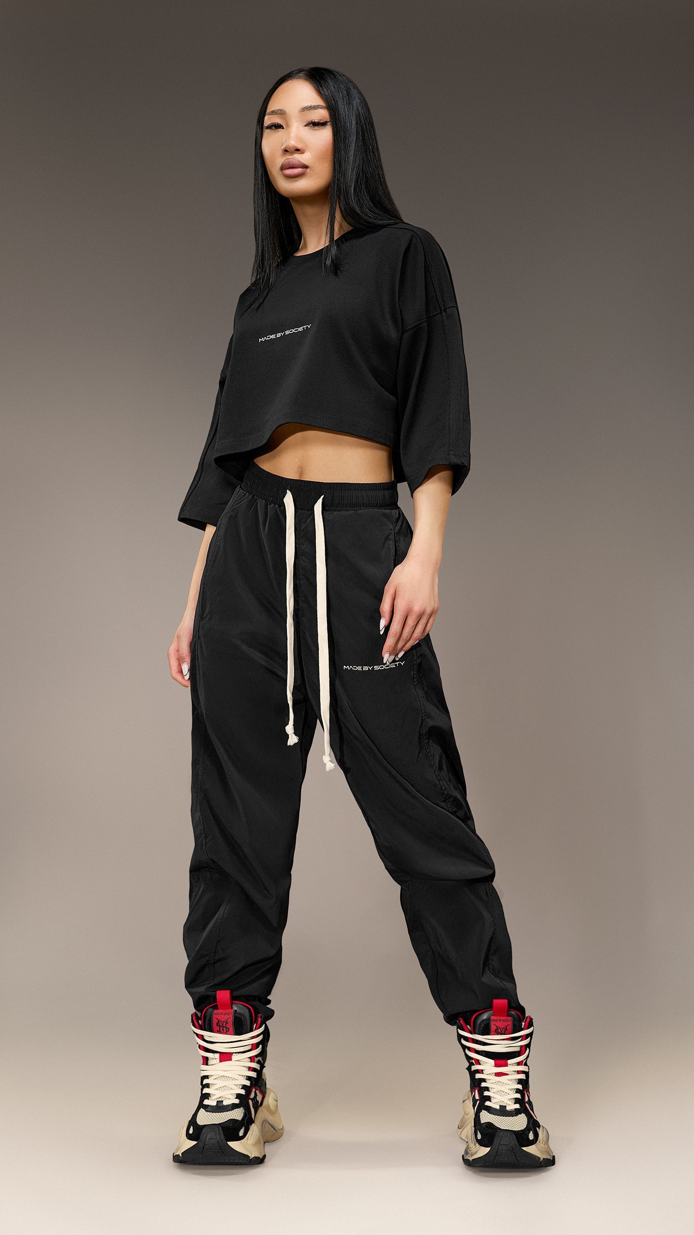 Crop Top T-Shirt MADE BY SOCIETY – T26224