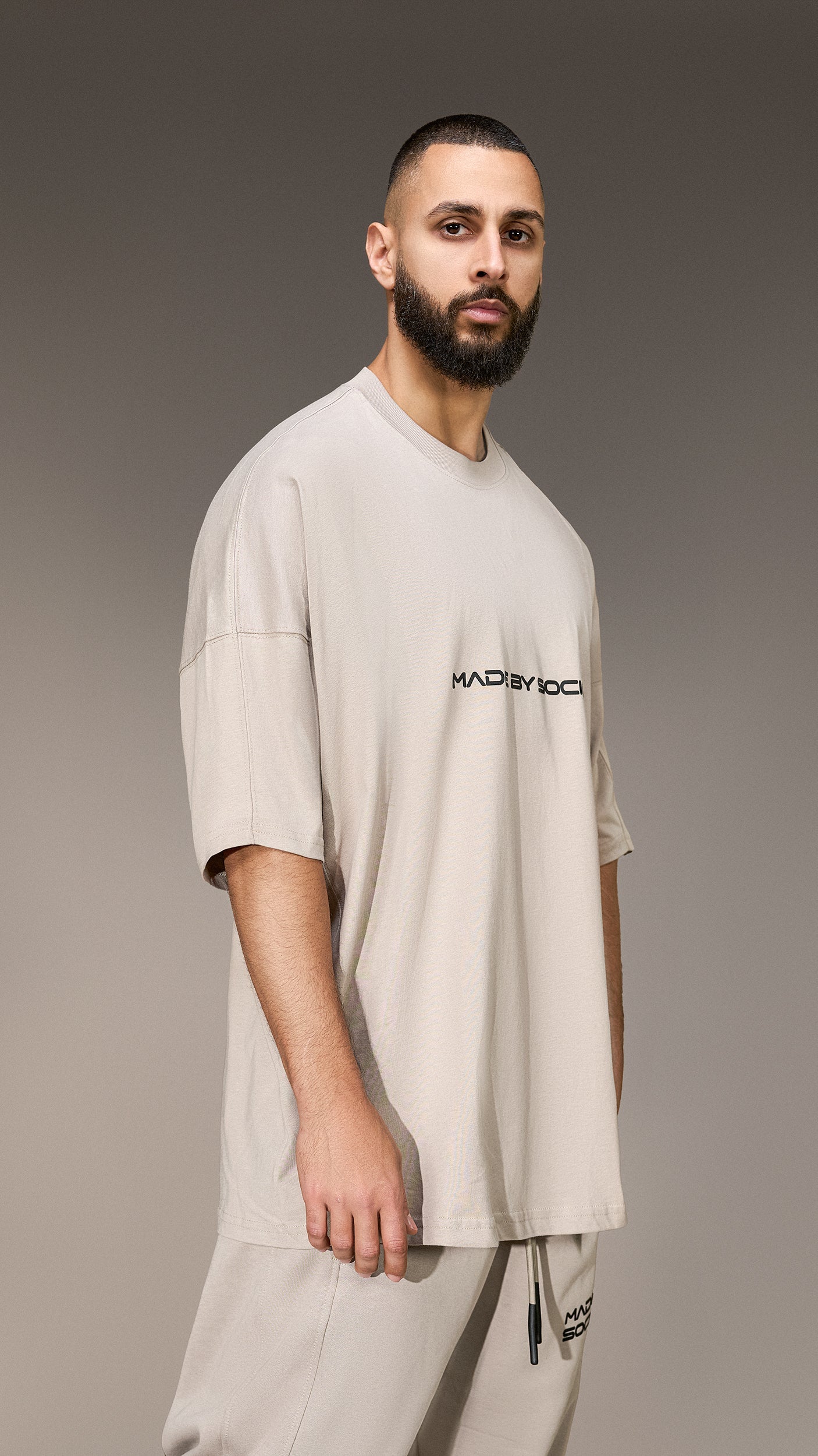Oversized "Made by Society" T-Shirt - T15991