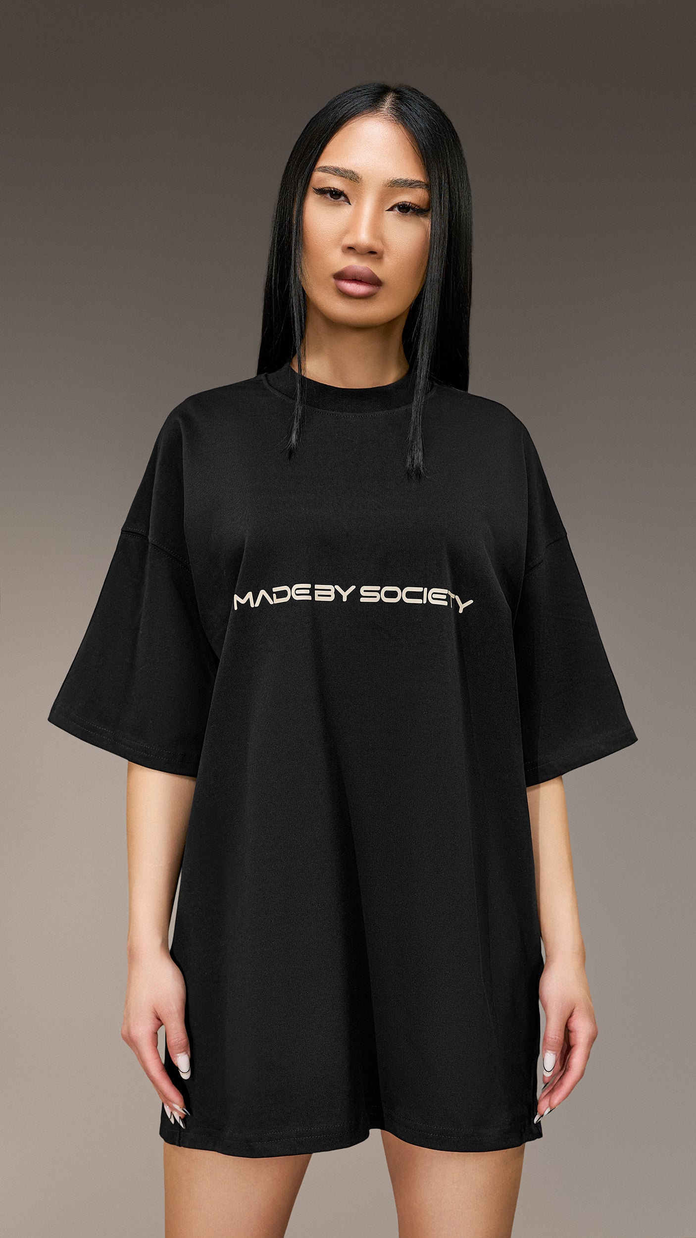 Oversized T-Shirt Made by Society - T26059