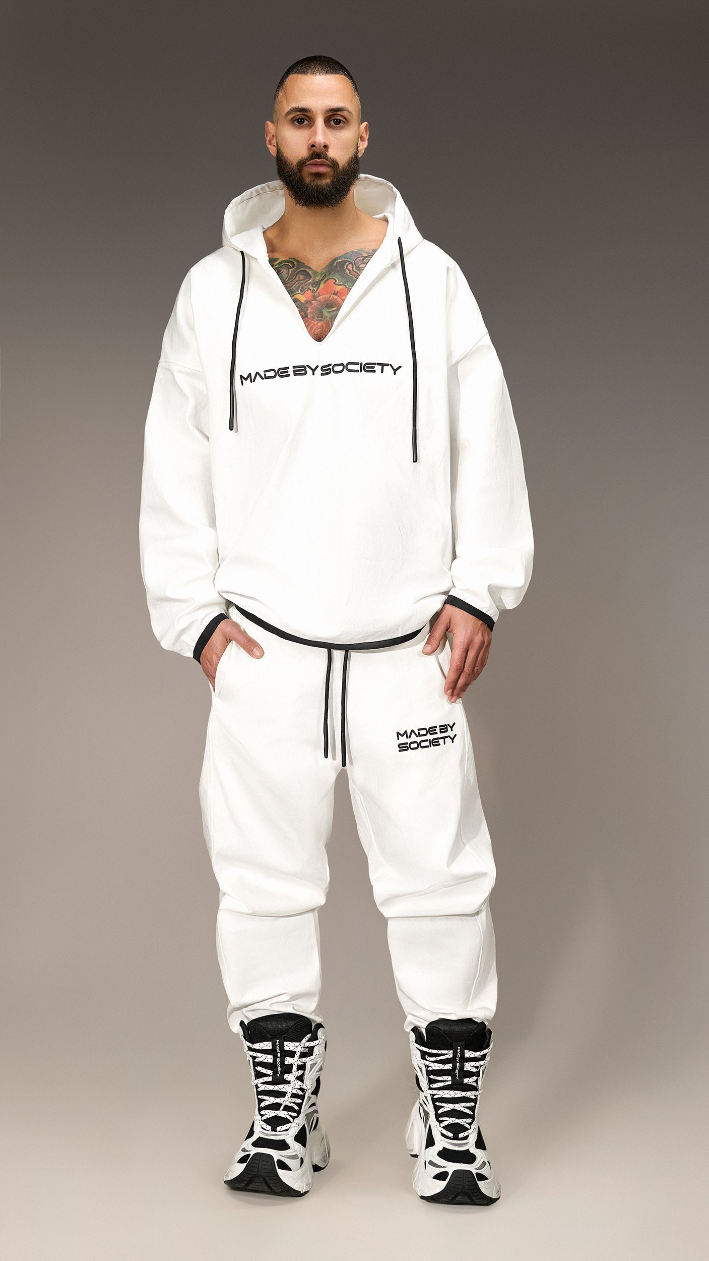 Oversized Hoodie Made by Society – H16131