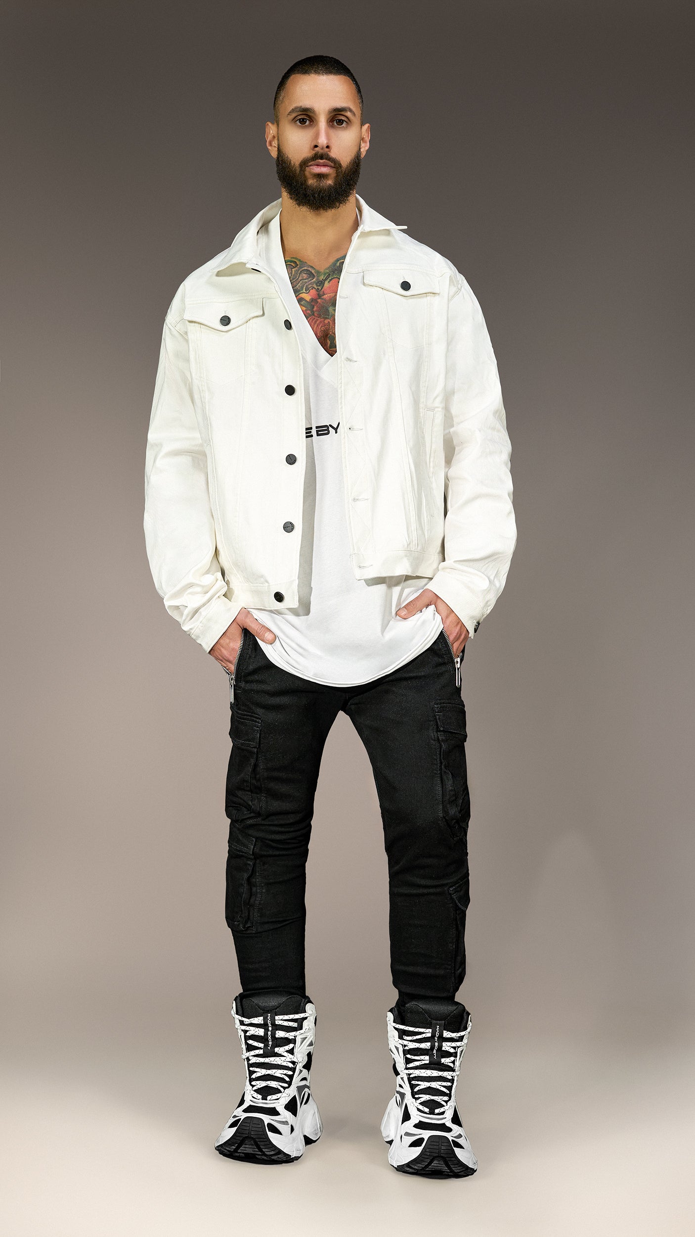 Oversized Denim Jacket Made by Society - J15551