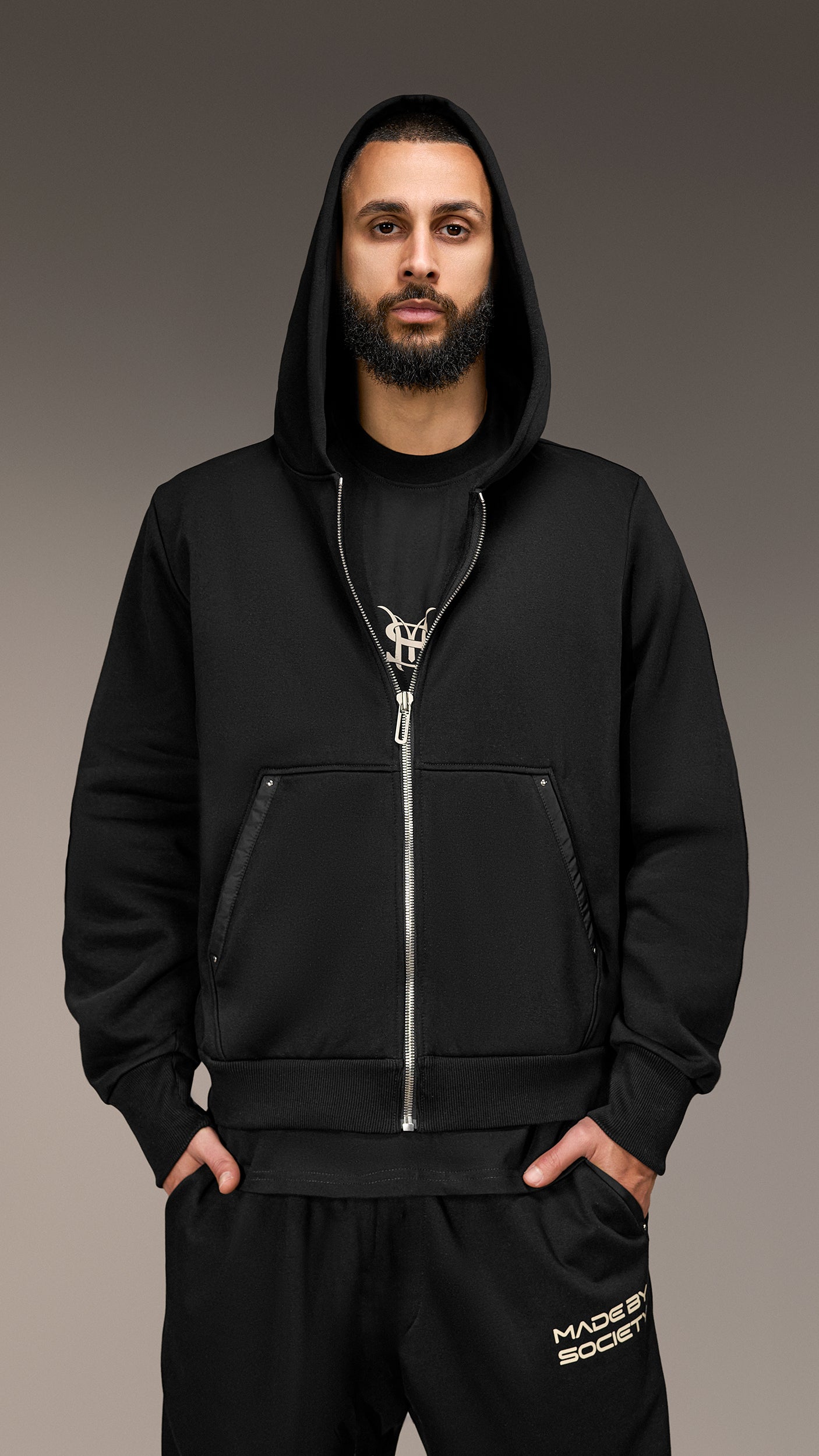 Hoodie Made by Society – H16163