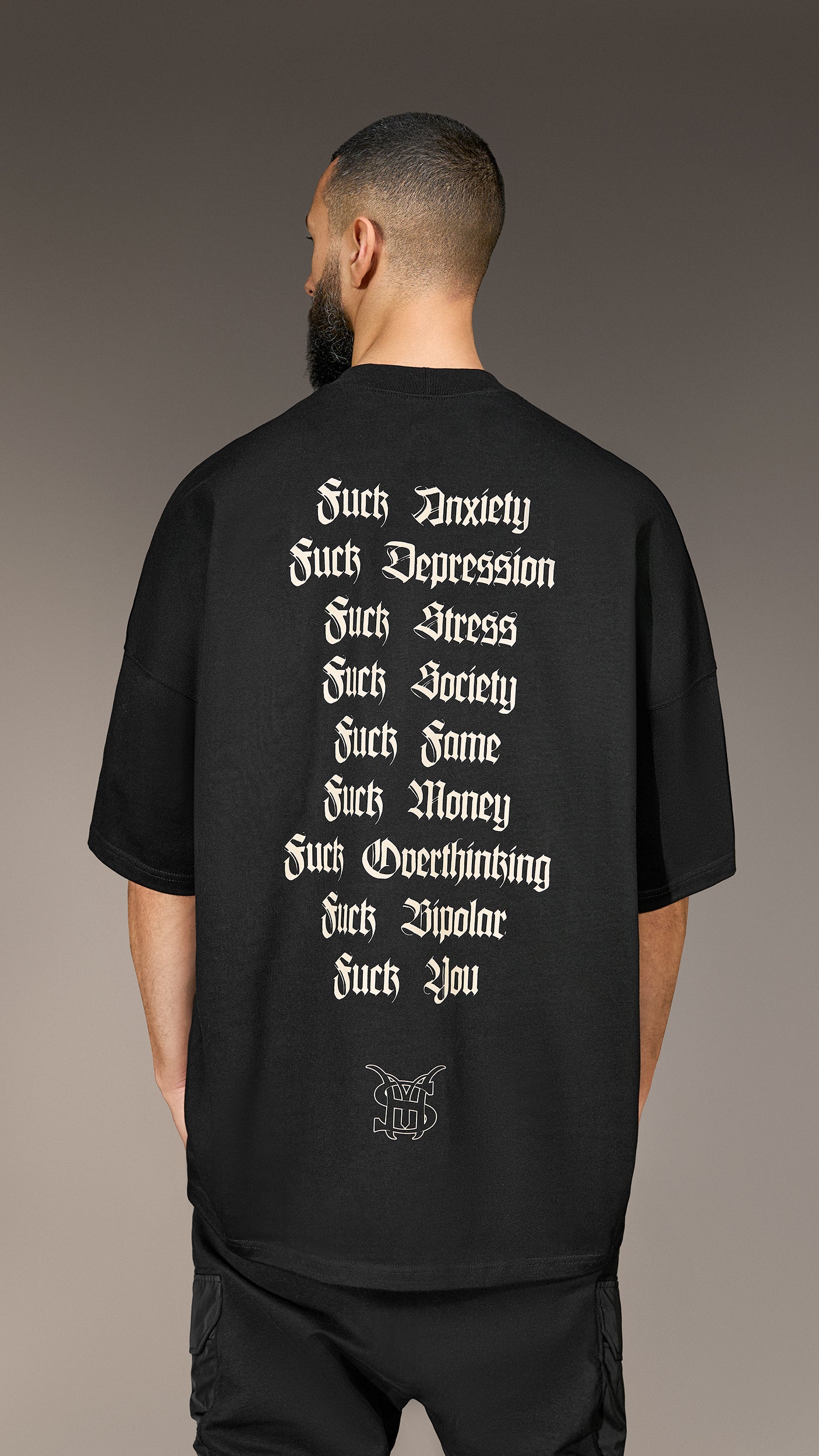 Oversized "Not My Type" T-Shirt - T15982