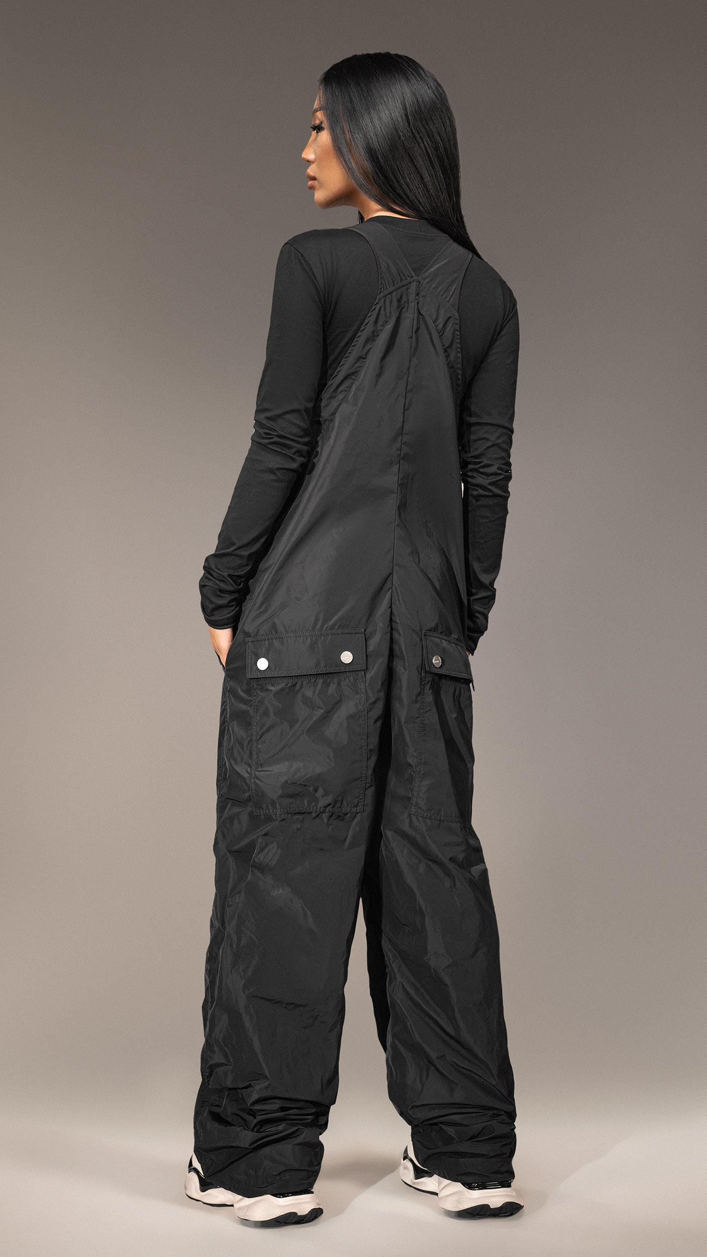 Black Lightweight Jumpsuit - S25593