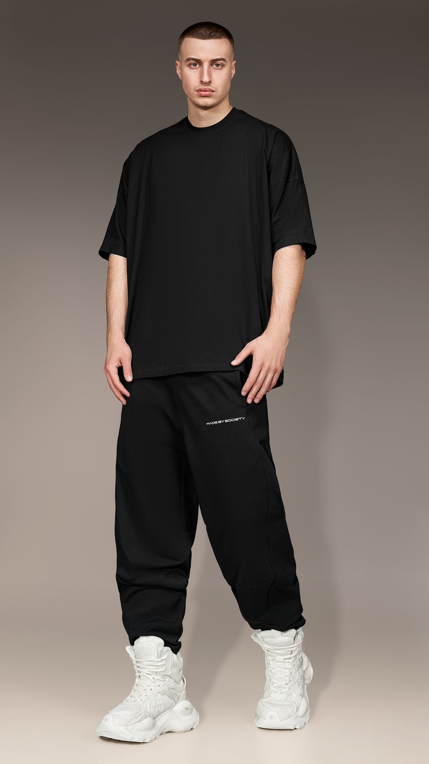Dual-Texture Street T-Shirt - T16998