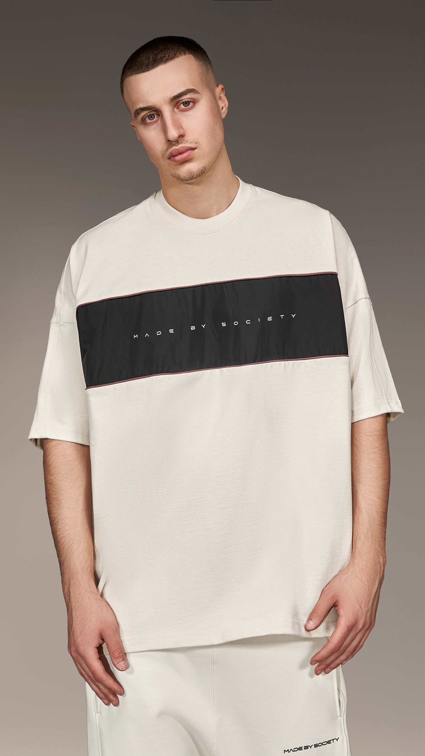 Society Crest Slouch T-Shirt - T16979