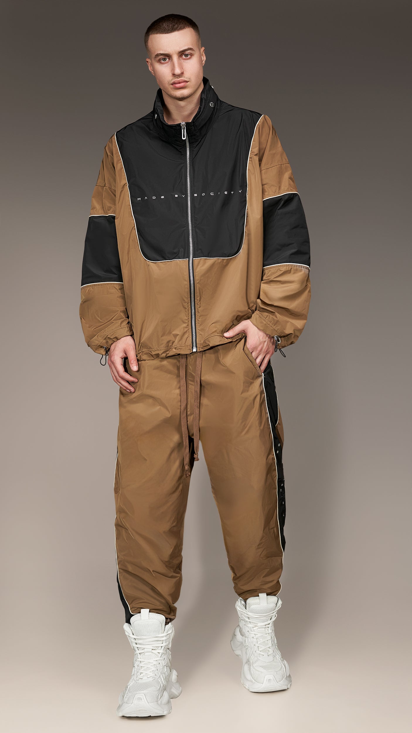 Iconic Shield Slouch Trousers - P17058