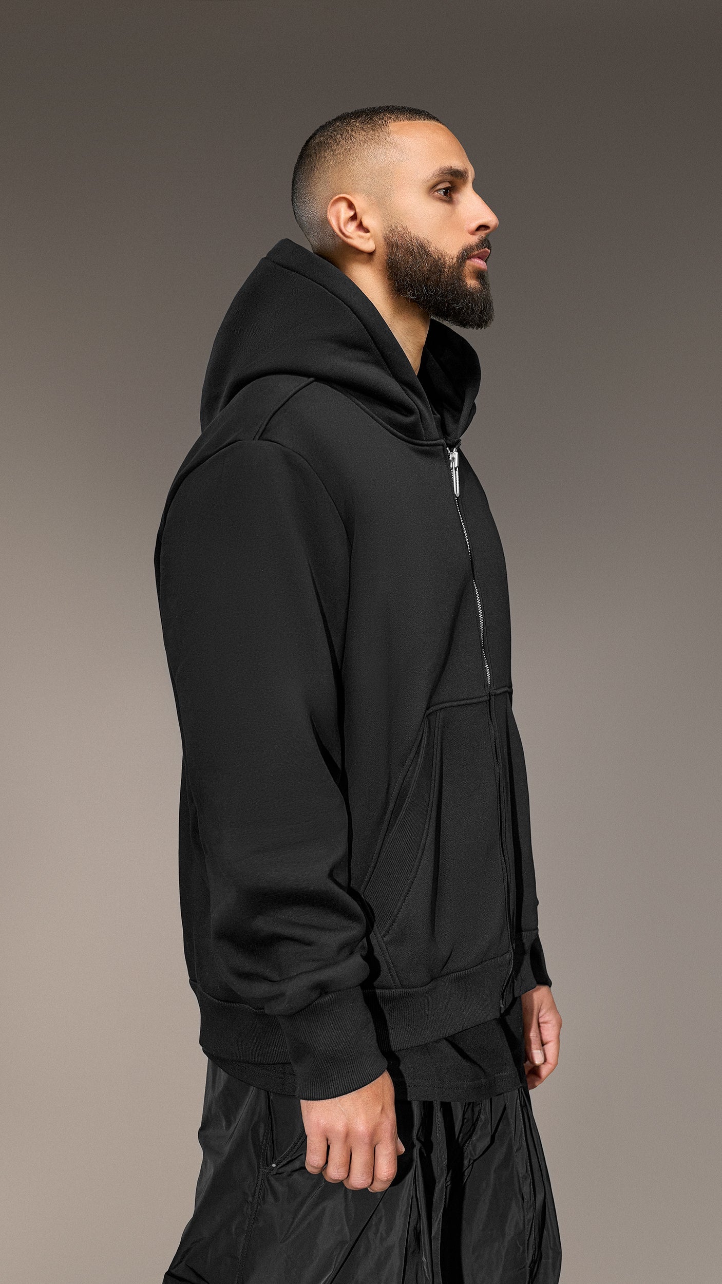 Zip-up hoodie Made by society - H15911