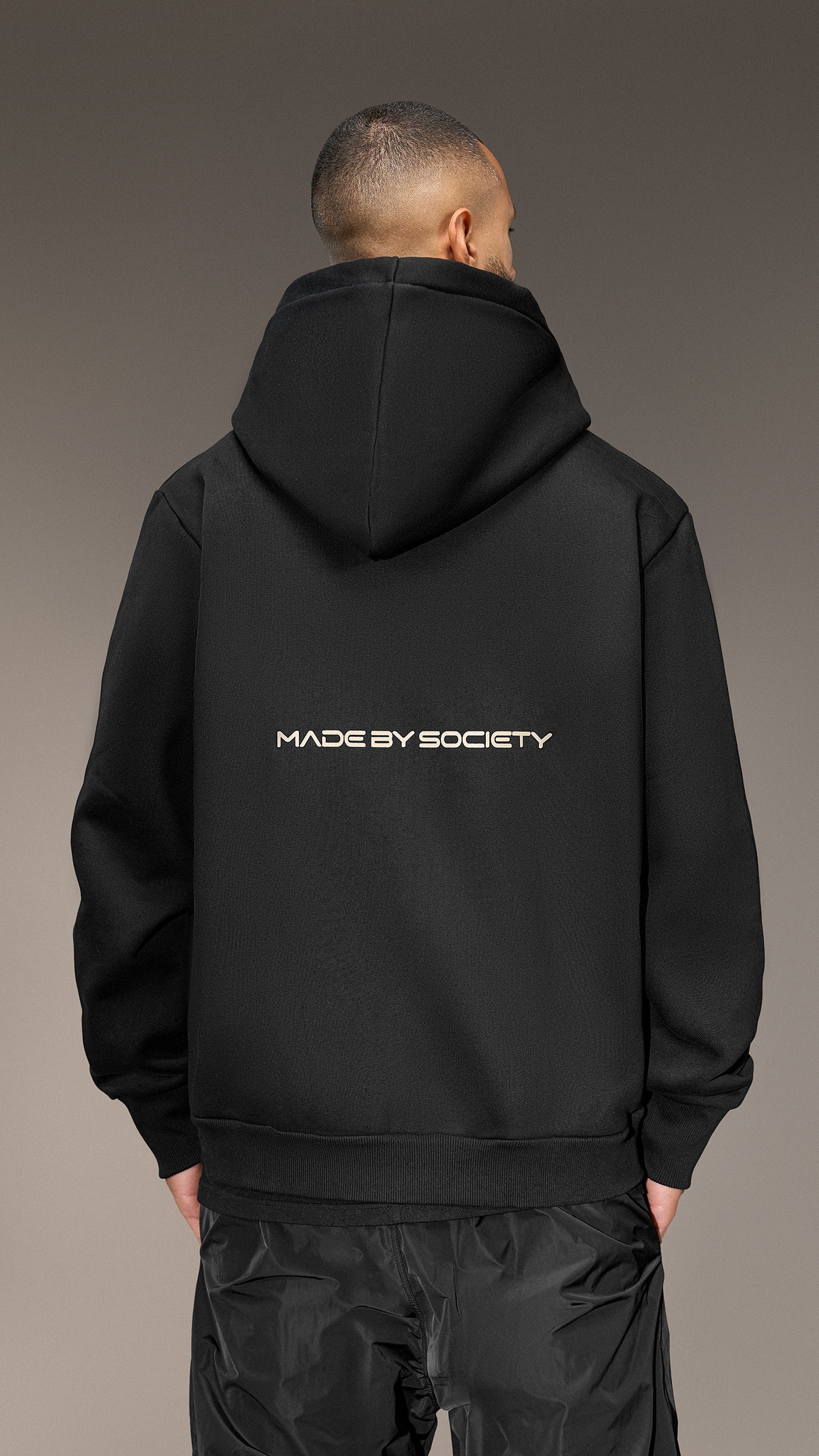 Zip-up hoodie Made by society - H15911
