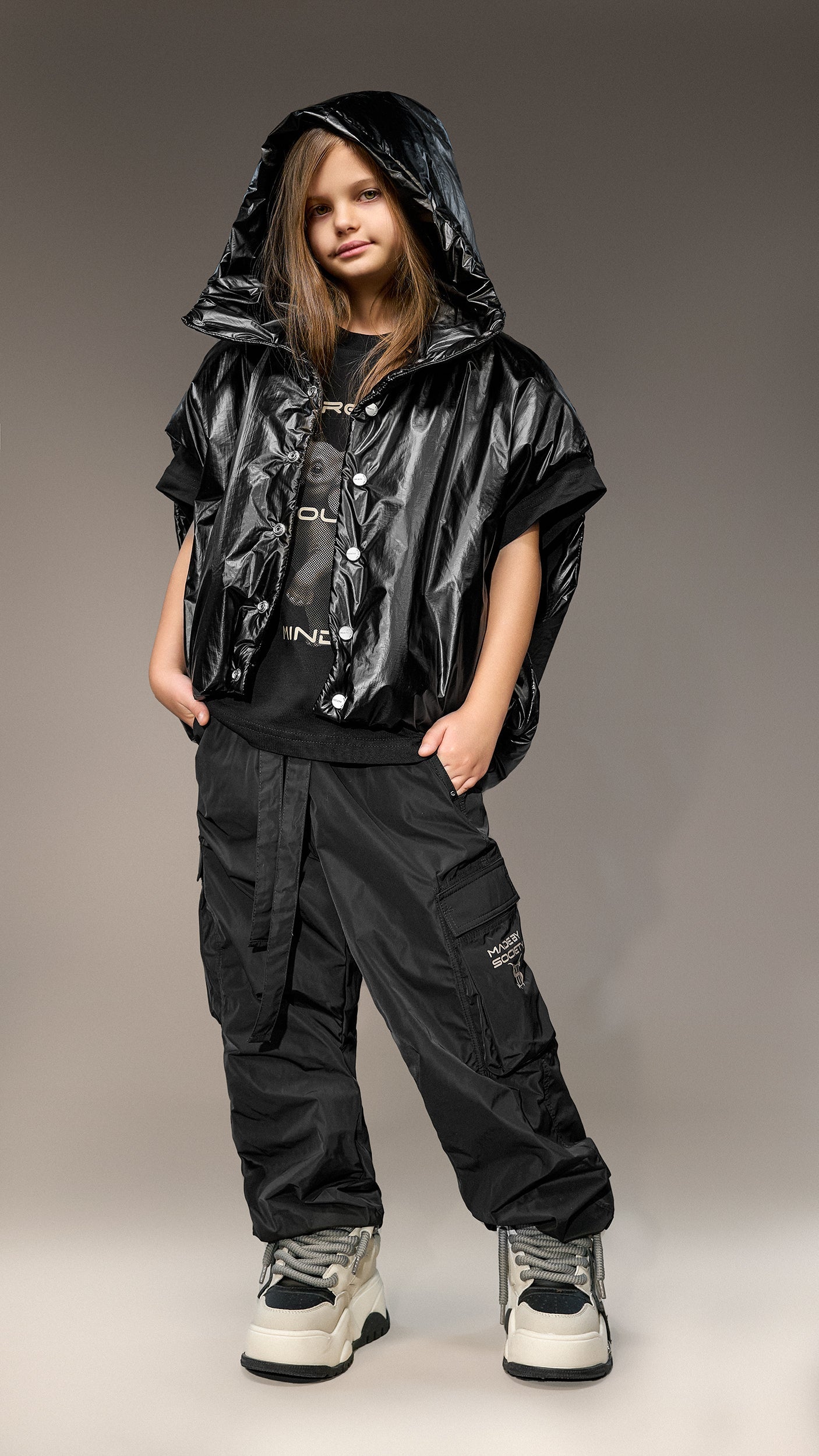 Made by Society Hooded Vest - V35888