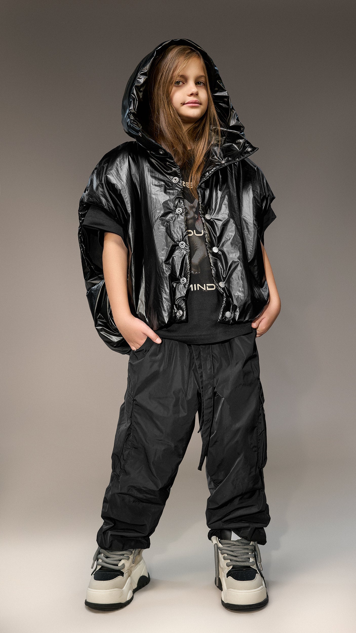 Made by Society Hooded Vest - V35888