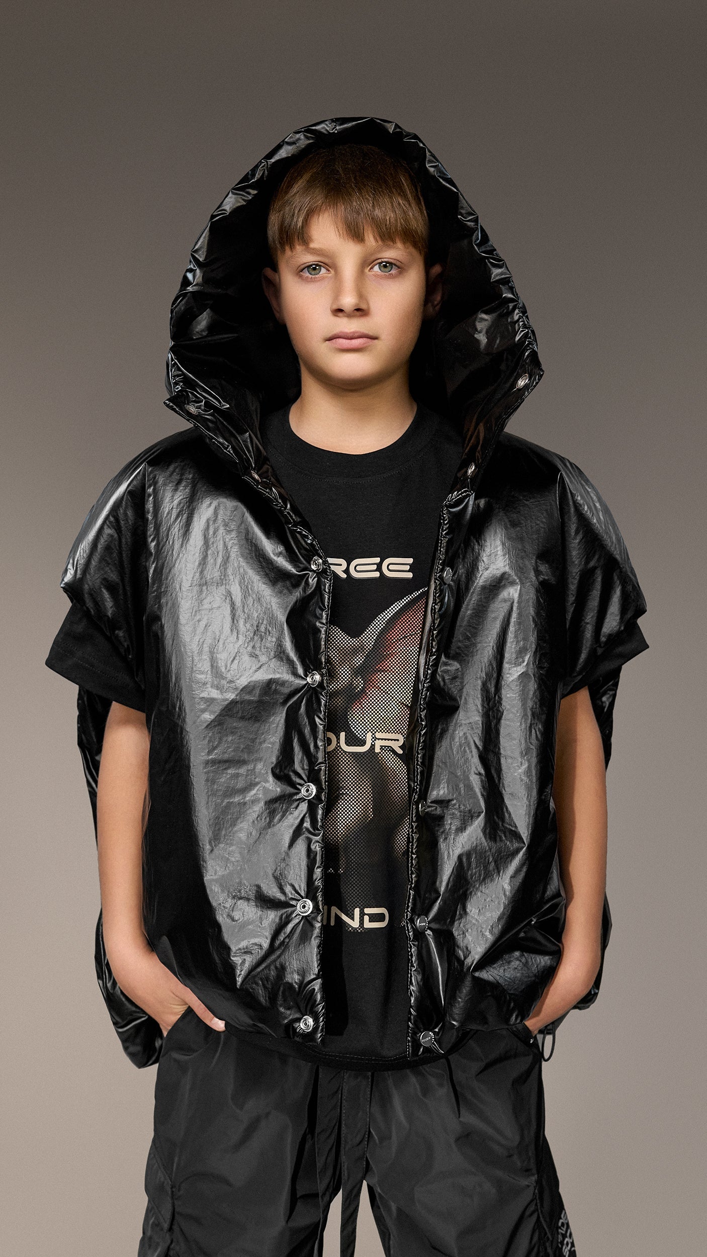 Made by Society Hooded Vest - V35888