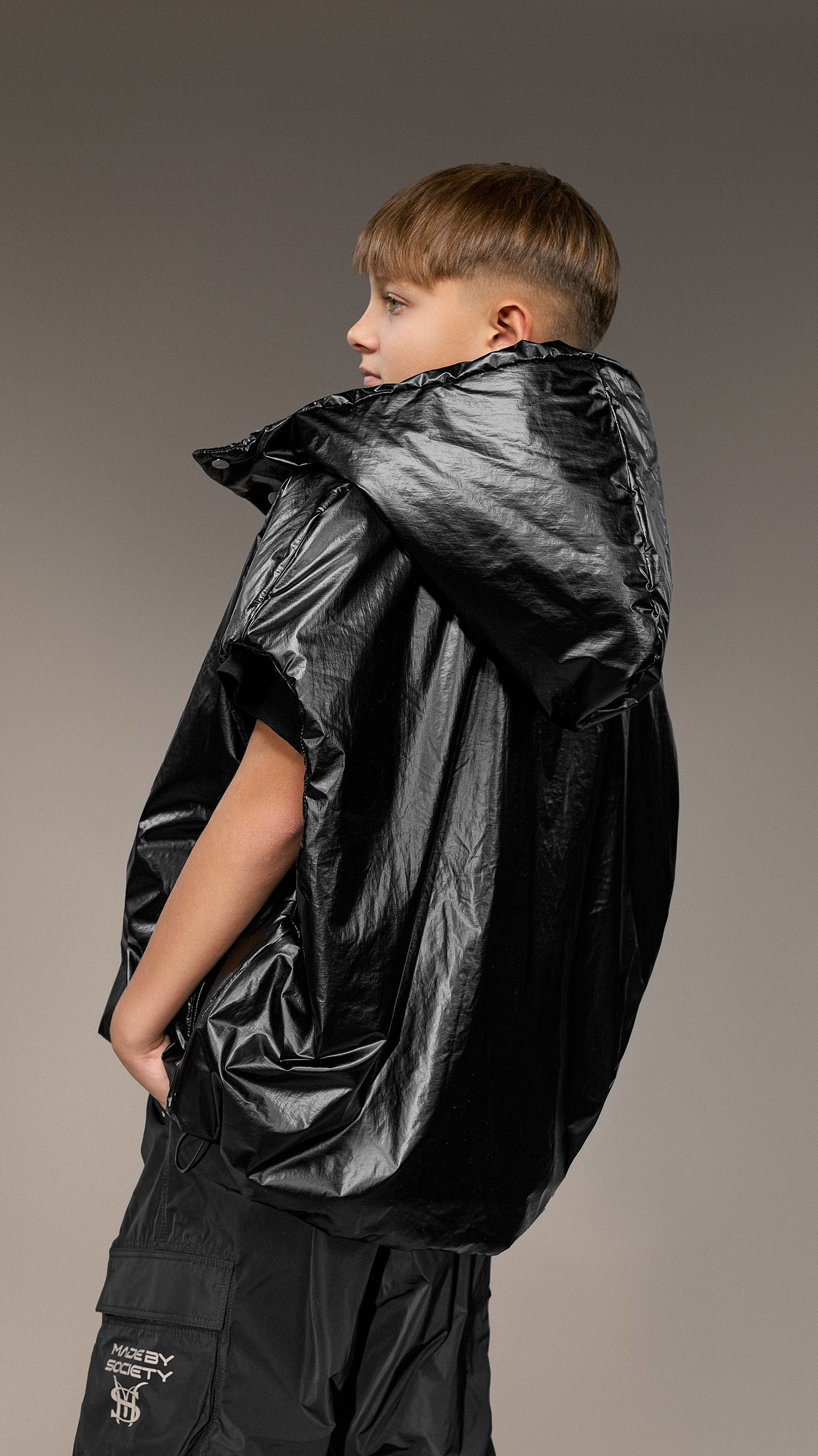Made by Society Hooded Vest - V35888