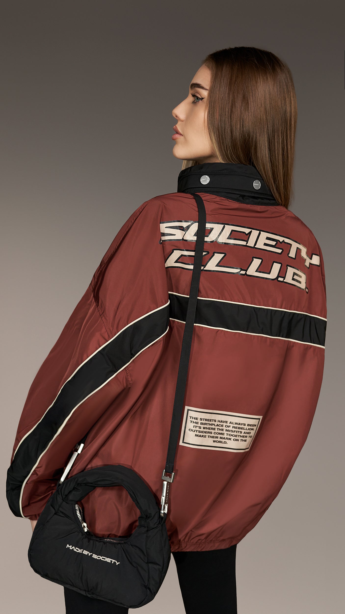 Burgundy Heritage Flow Hoodie - H27082