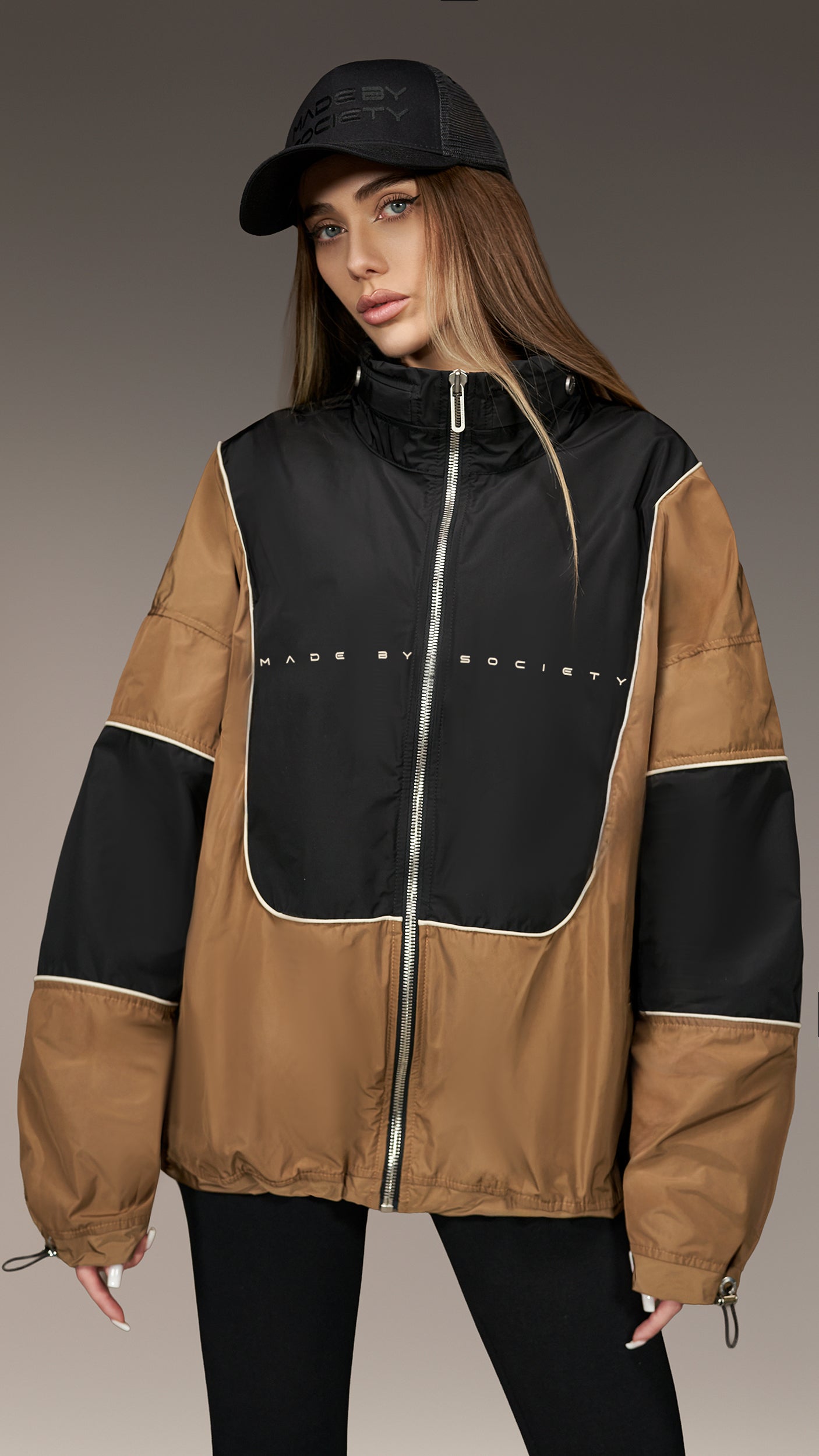 Tan Vector Jacket - H27061