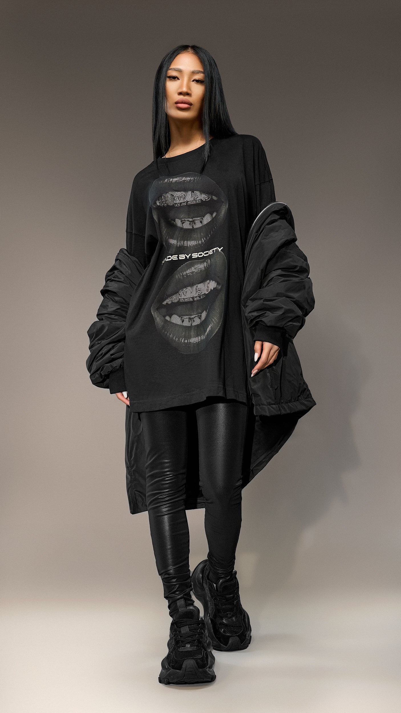 Oversized T-Shirt Made by Society - T25850