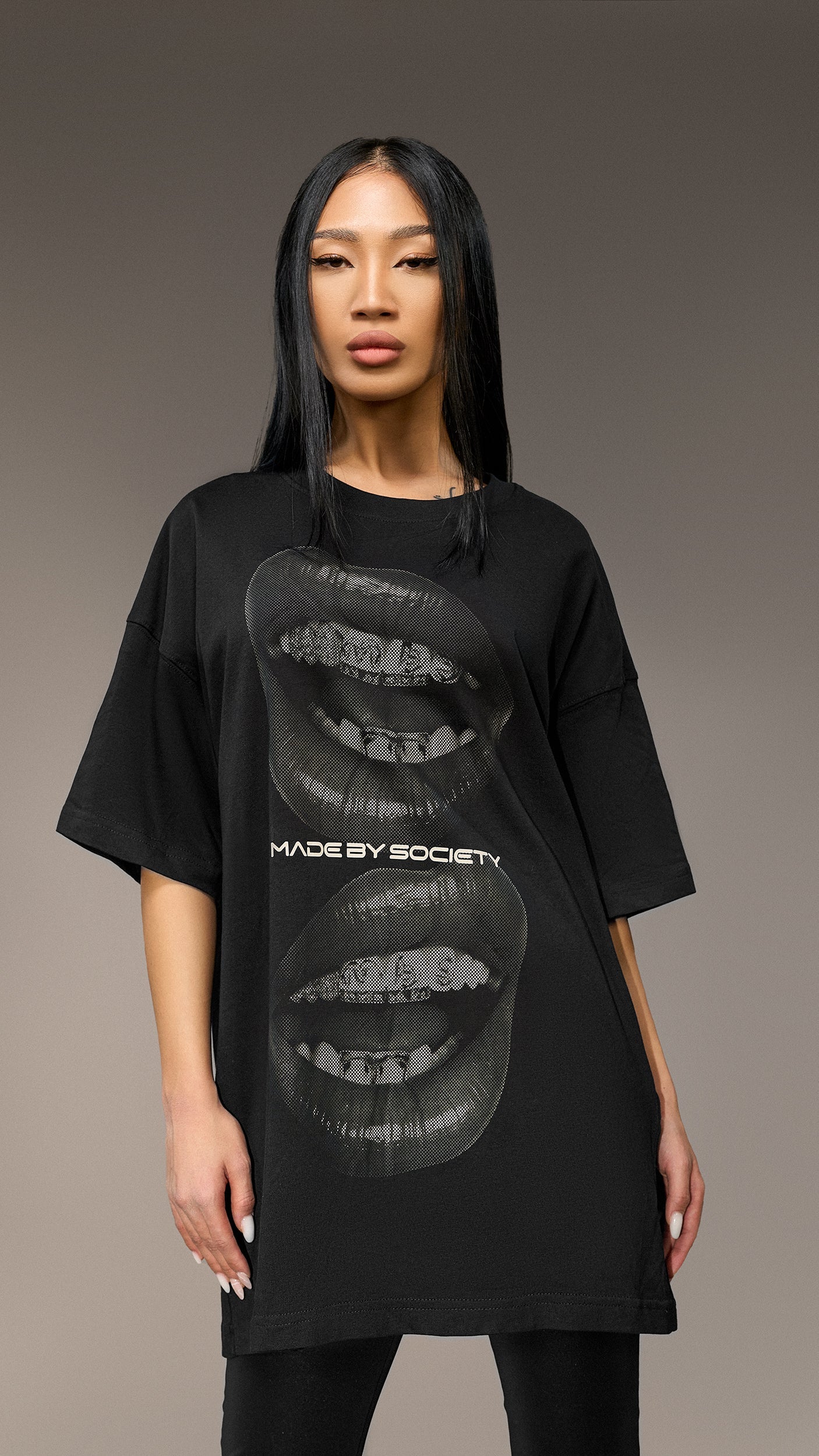 Oversized T-Shirt Made by Society - T25850