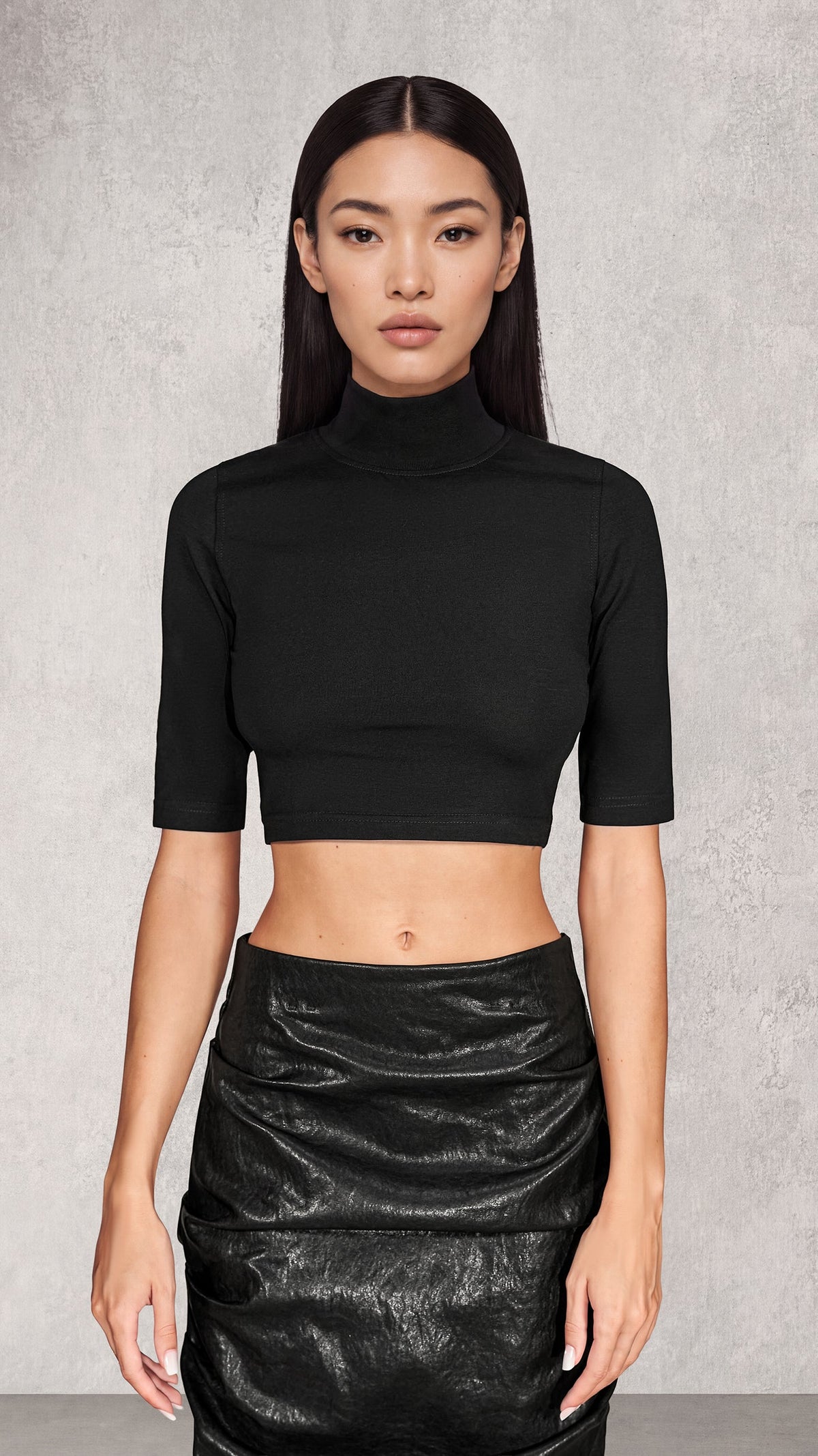 Darkness Cropped T-Shirt - T27736