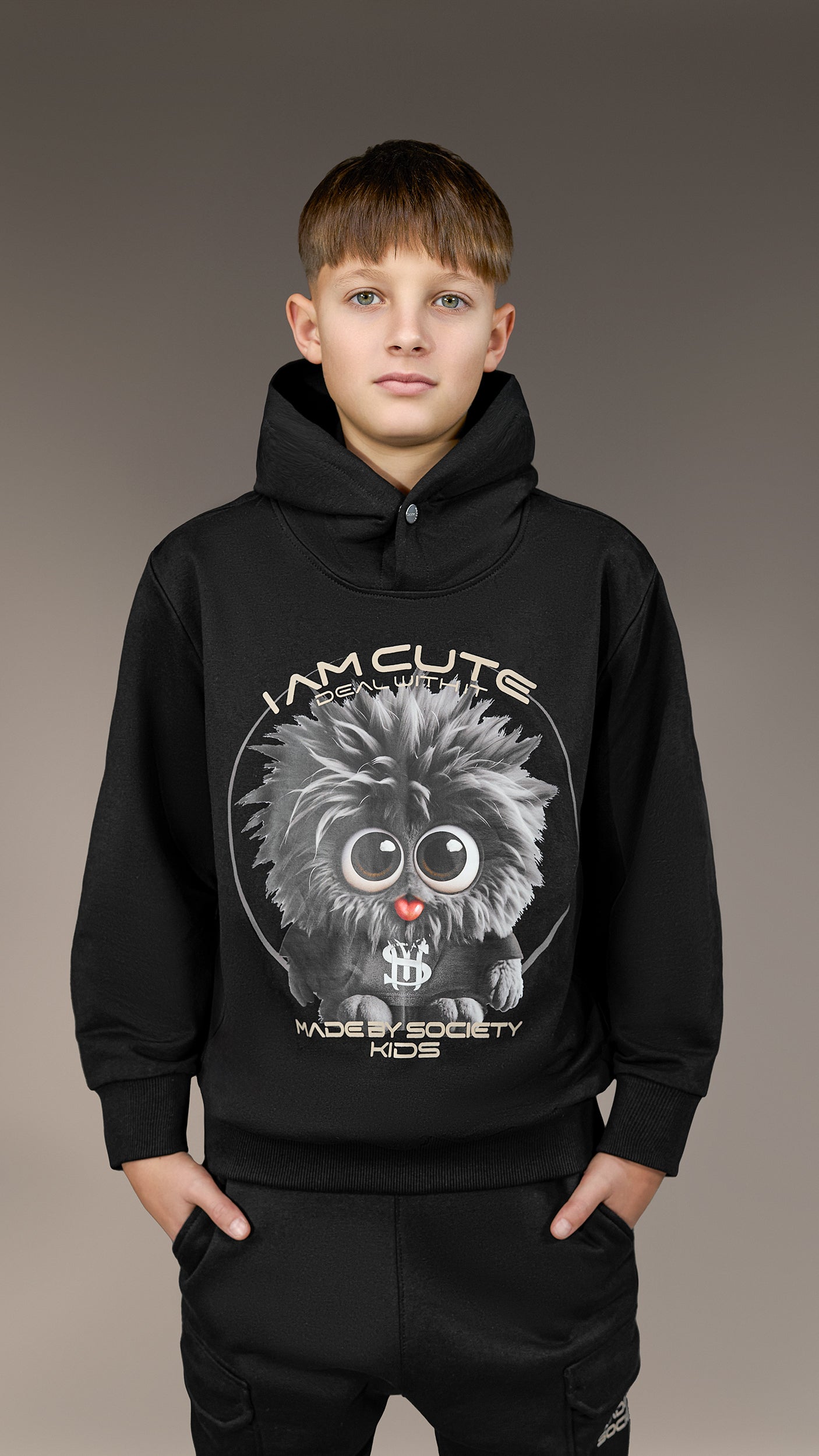 "I AM CUTE" Hoodie - H35951