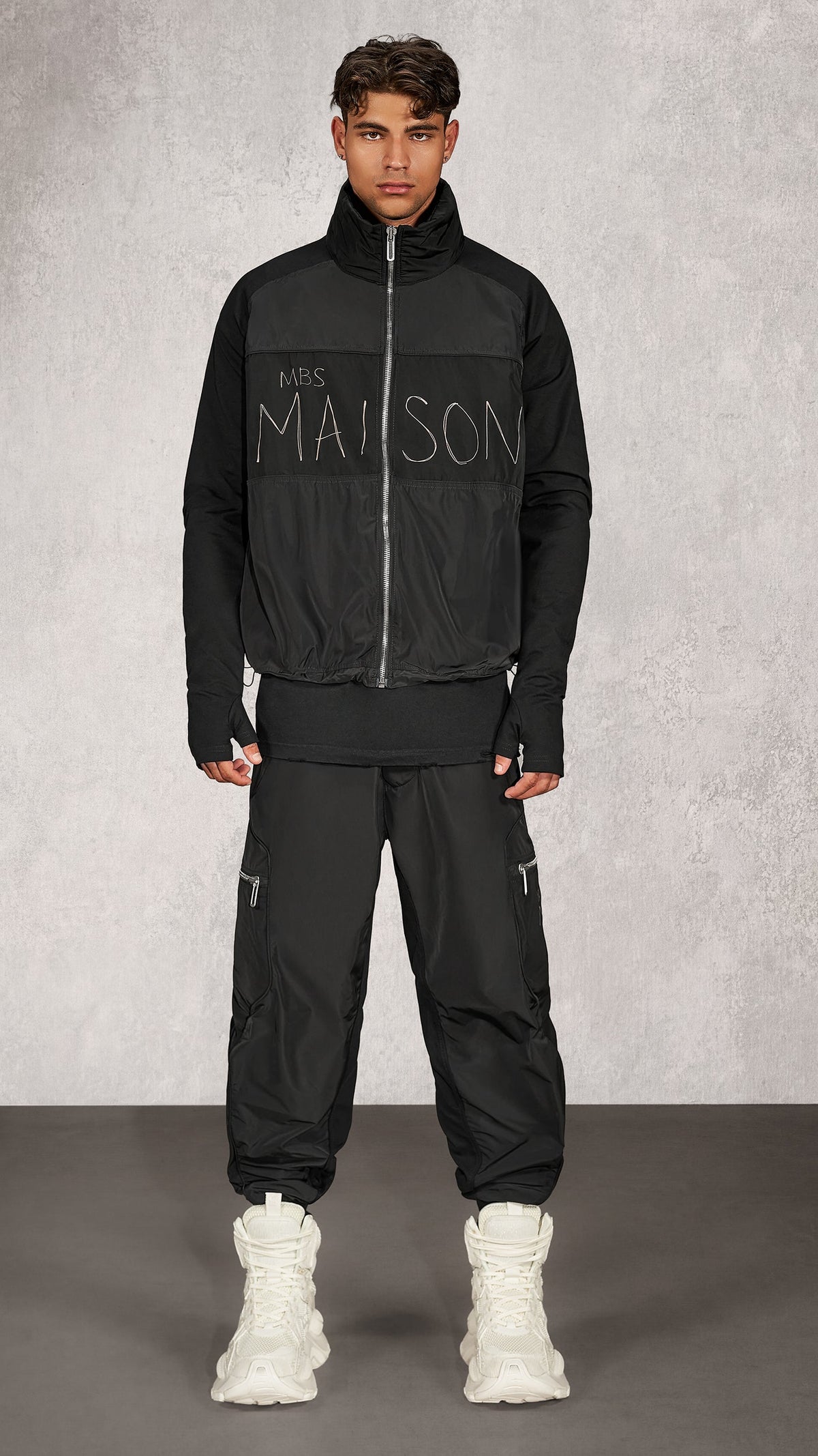 Minimal Black Trousers - P17646