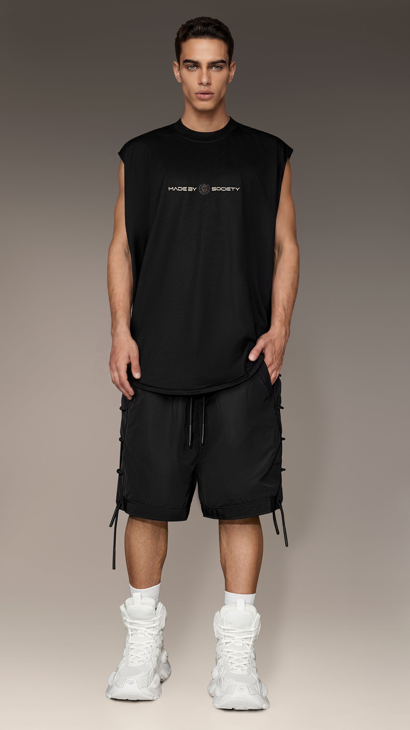 MATRIX SHELL Bermuda Shorts - B17466