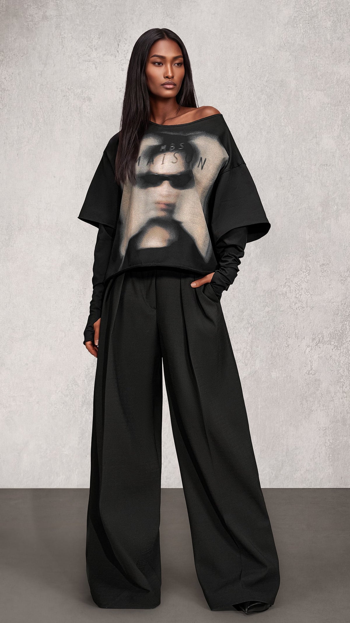 PORTRAIT TEE T-shirt - T27895