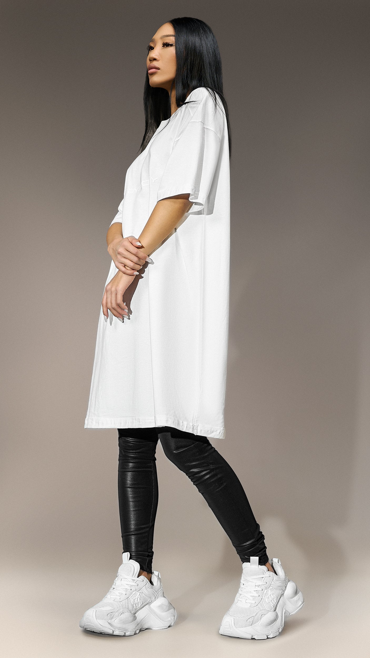 Oversized "Made by Society" Dress - D21957