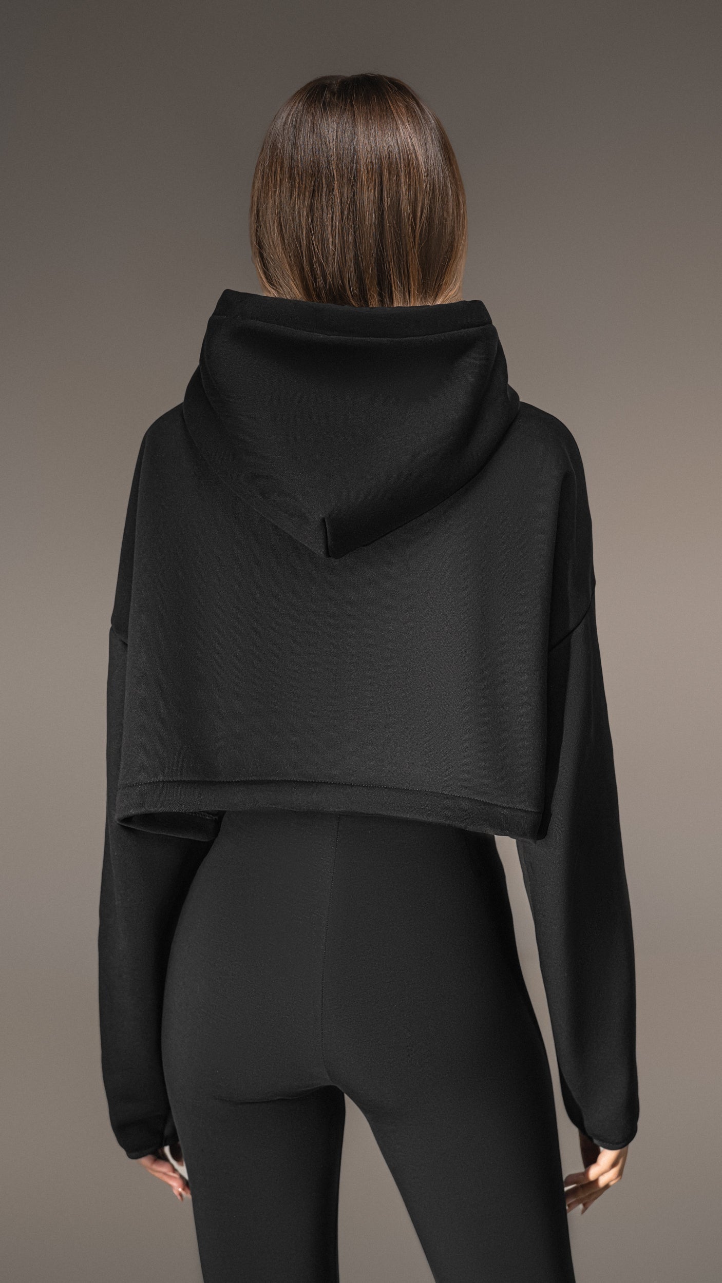 Crop Hoodie Made by Society - H25698