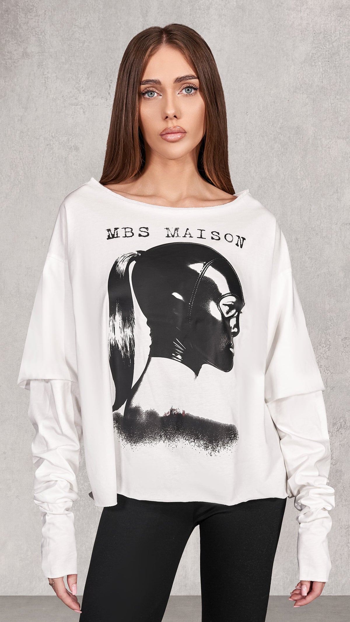 Masque Layered T-Shirt - T28019