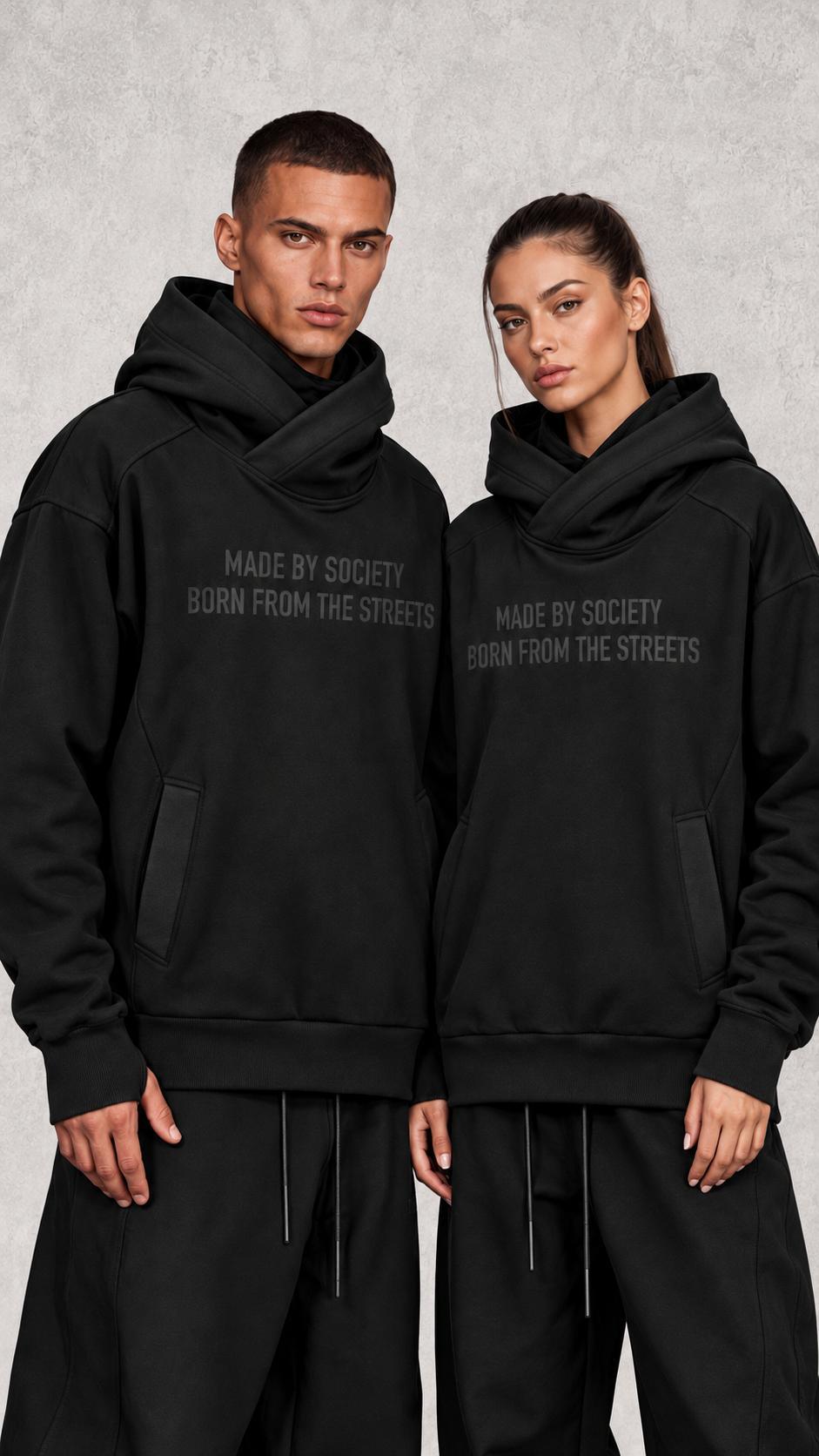 Shadow Fold Slim Fit Hoodie - H18002