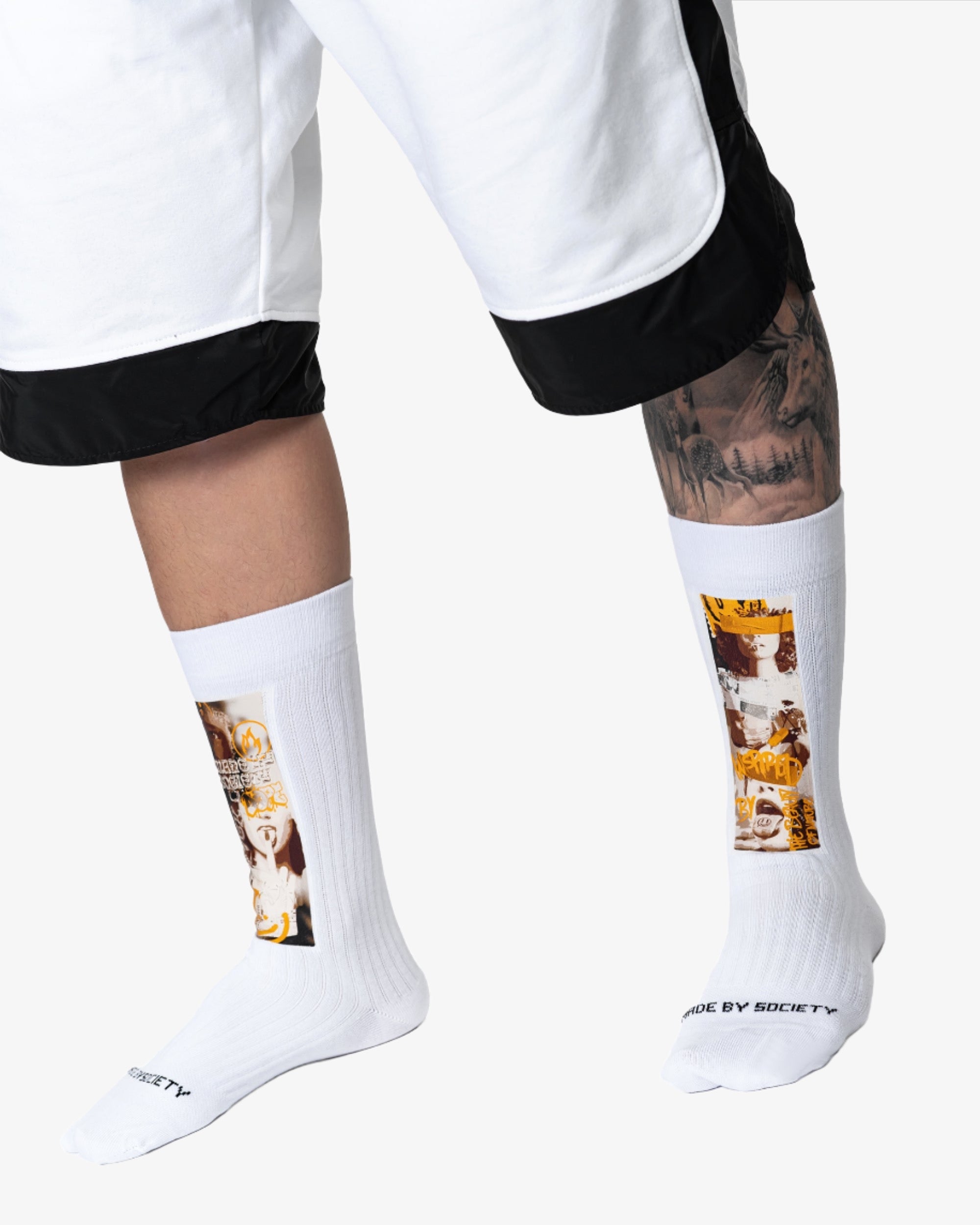 SOCKS WHITE (40-43) A12076